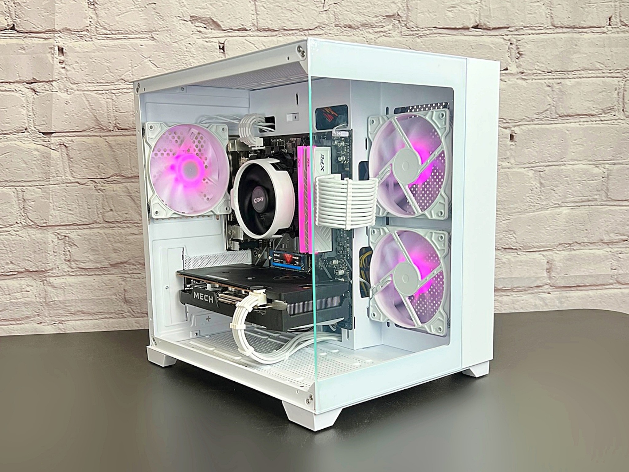 Ryzen 5 3600 RX 6600 16GB RAM 1TB M.2 Wifi 5 Bluetooth Window 10 Gaming PC