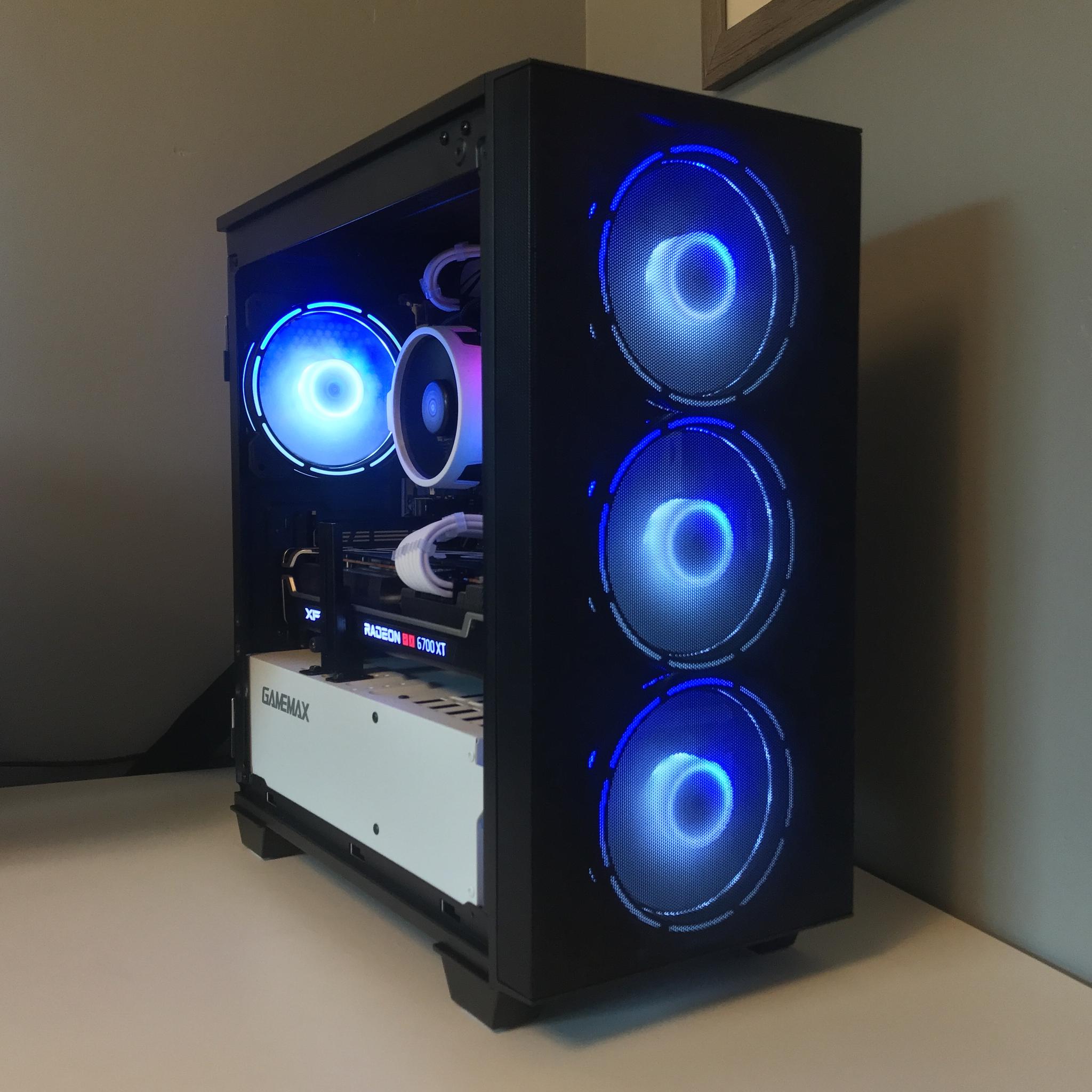 🌐 | Ryzen 5 5600X | XFX RX 6700XT | 16 GB 3200MHZ | 1TB NVME |  HIGH-MID RANGED GAMING PC |WIFI| 🌐