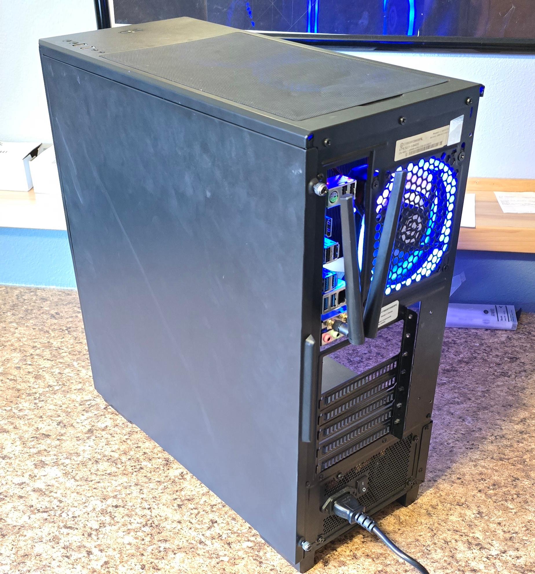 Motherboard case combo (read description)