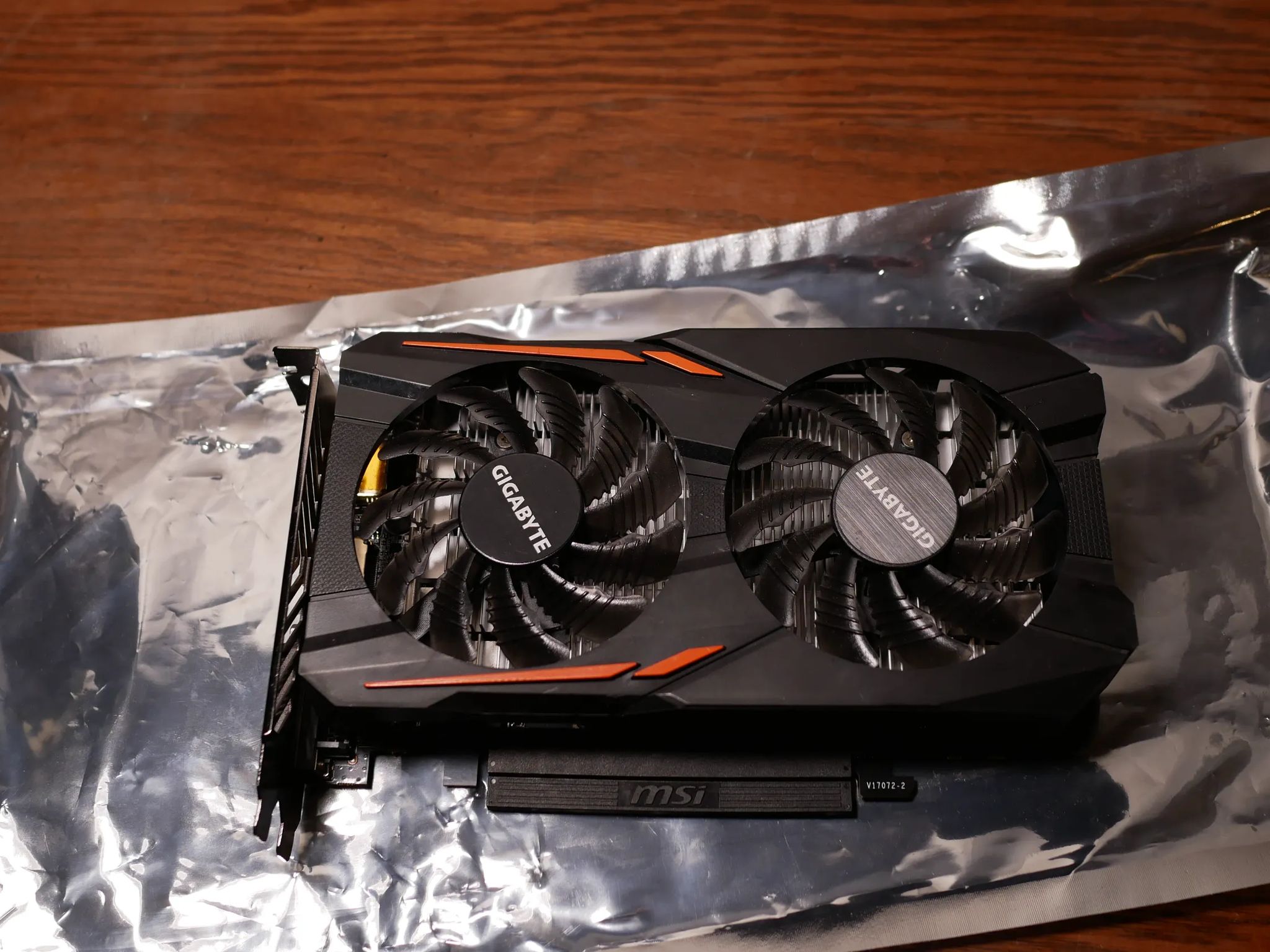 GIGABYTE GTX 1050 Ti OC 4GB GDDR5 Graphics Card (GV-N105TOC-4GD)