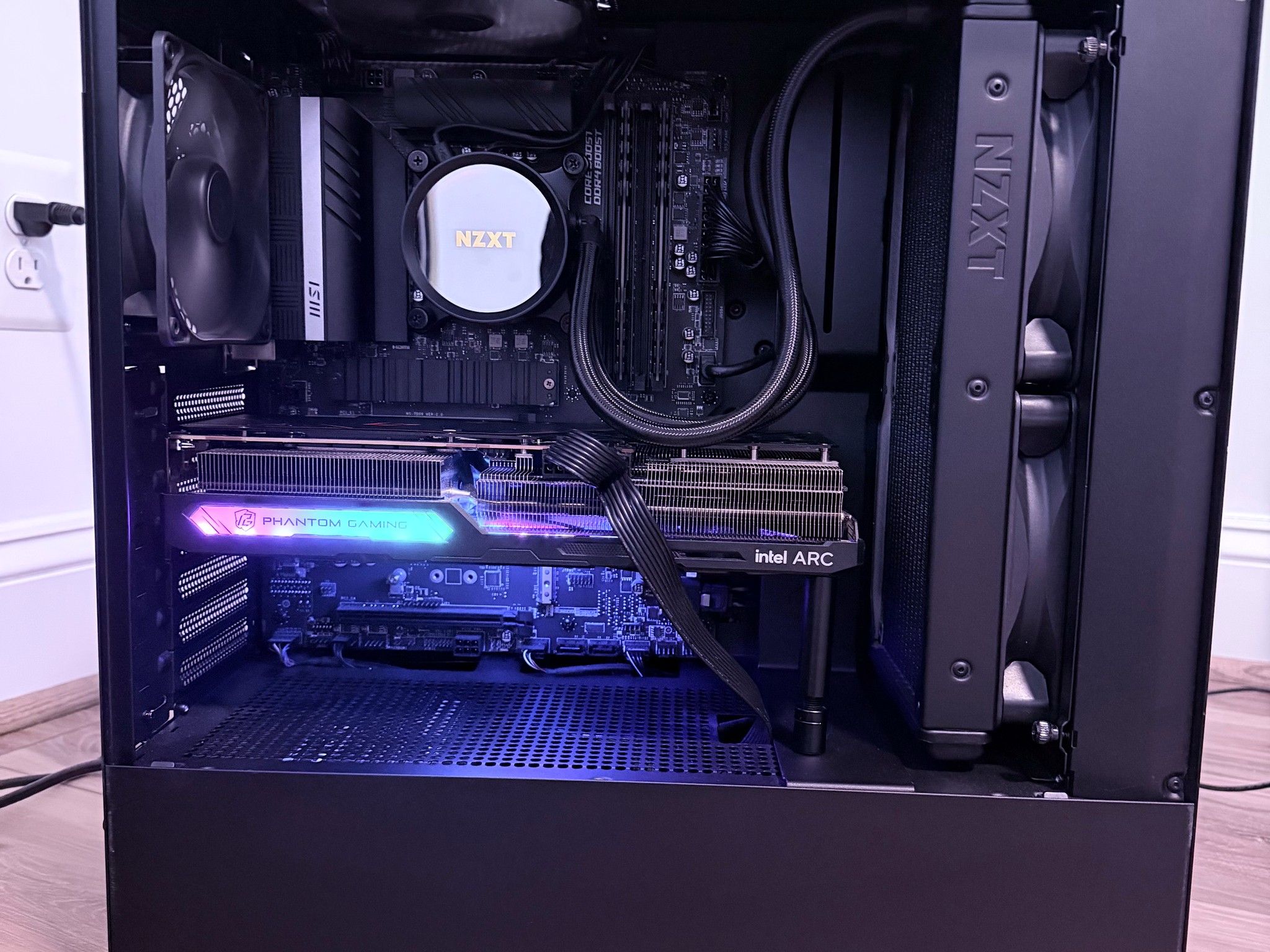 🖤😍"Black Beauty"😍🖤 | 1080/1440p Gaming | Arc A770 | i7 11700K | 32gb Ram | 1.5TB | WiFi/BT