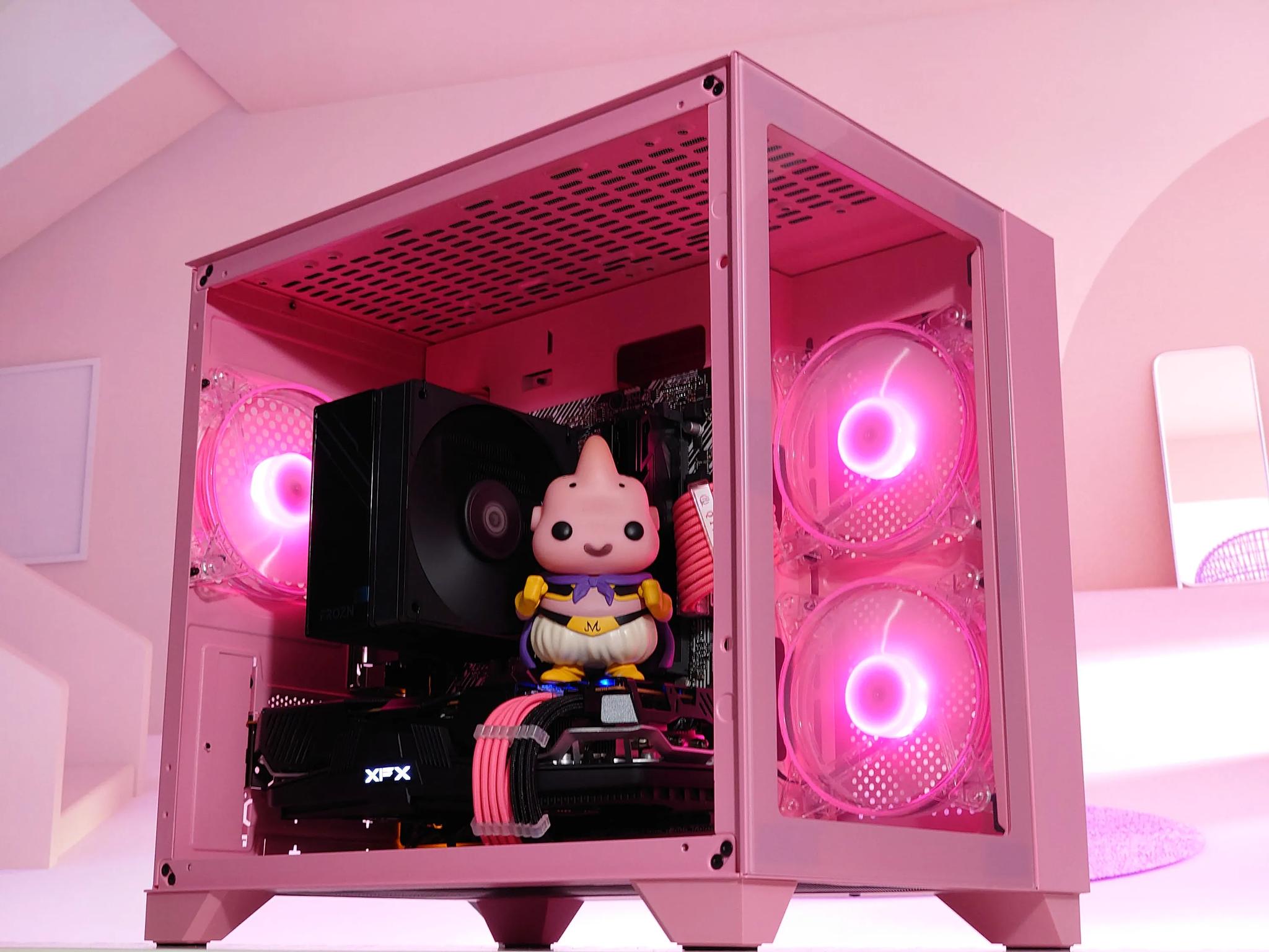 🩷🧁Buu Gaming PC🍧AMD RX 5700 XT 8GB 🍧AMD Ryzen 5 3600 6 core🍧16GB DDR4🍧1TB SSD