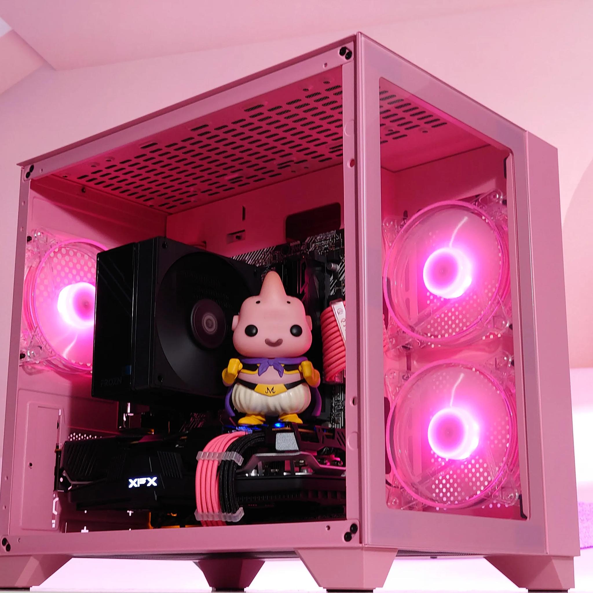 🩷🧁Buu Gaming PC🍧AMD RX 5700 XT 8GB 🍧AMD Ryzen 5 3600 6 core🍧16GB DDR4🍧1TB SSD