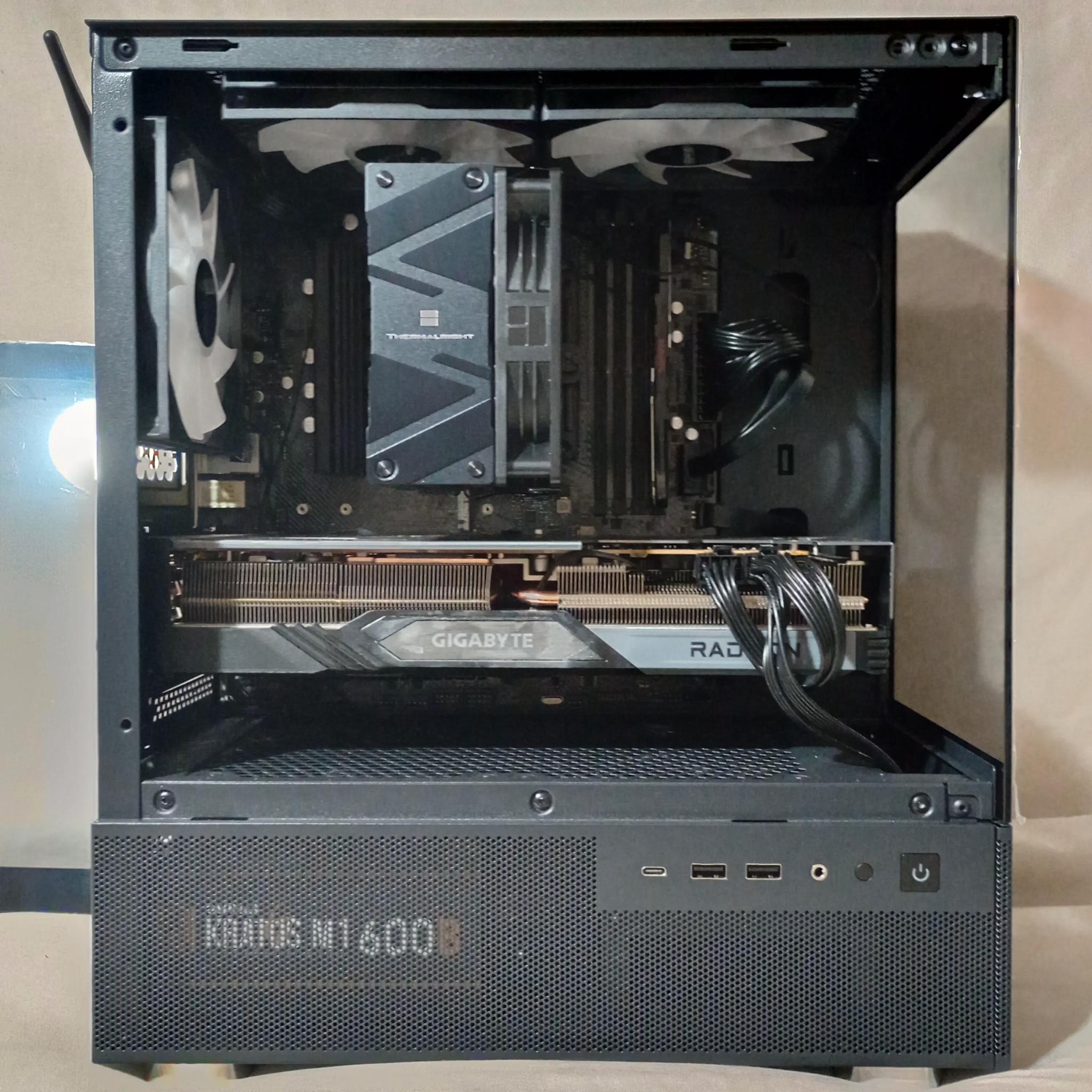 POWERFUL GAMING PC!! 4k-1440p Gaming PC AMD Ryzen 5th Gen CPU- GIGABYTE RX7800 XT- 32GB 6000Mhz RAM!