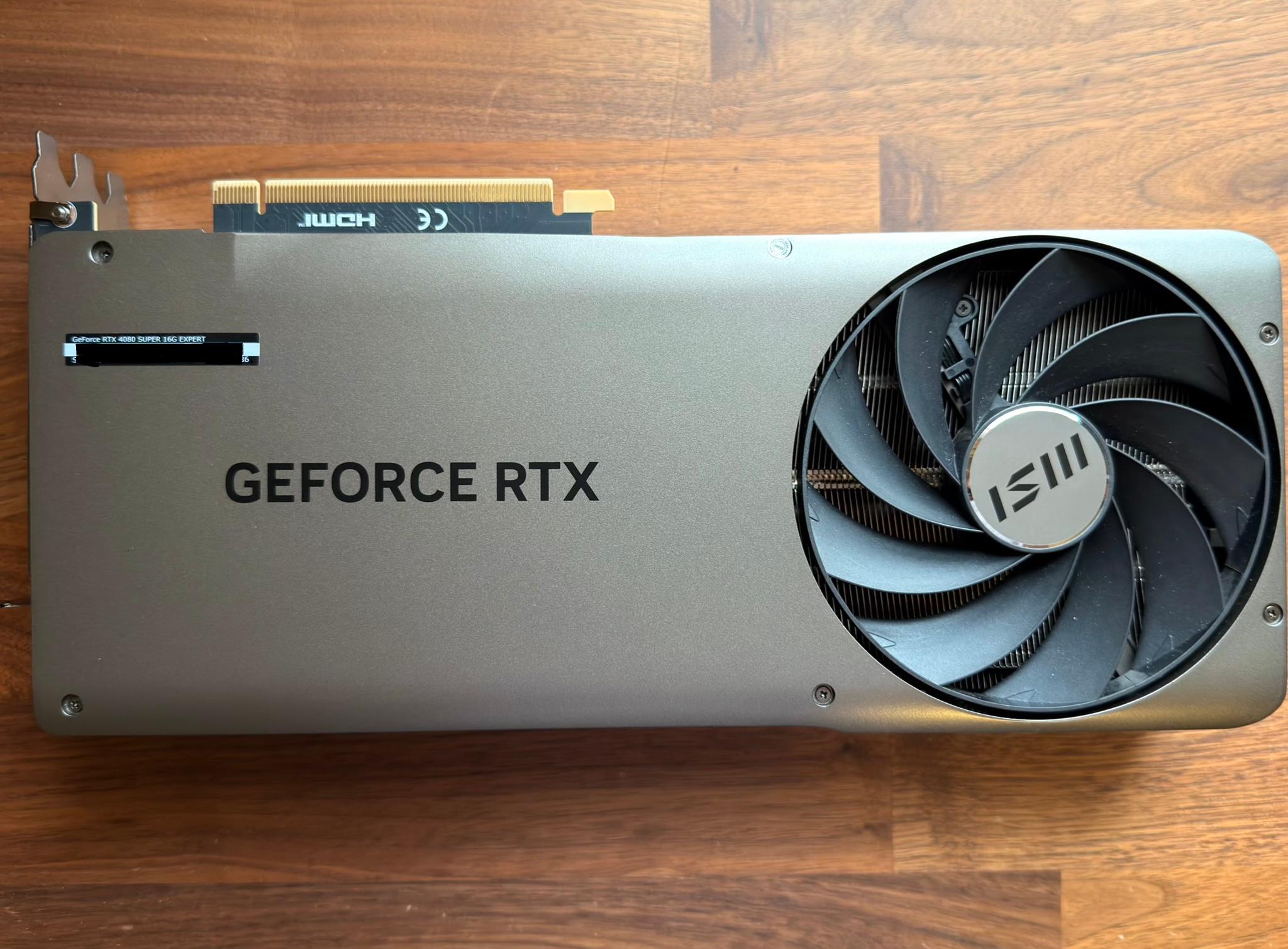 MSI Geforce RTX 4080 SUPER EXPERT (16GB GDDR6X)