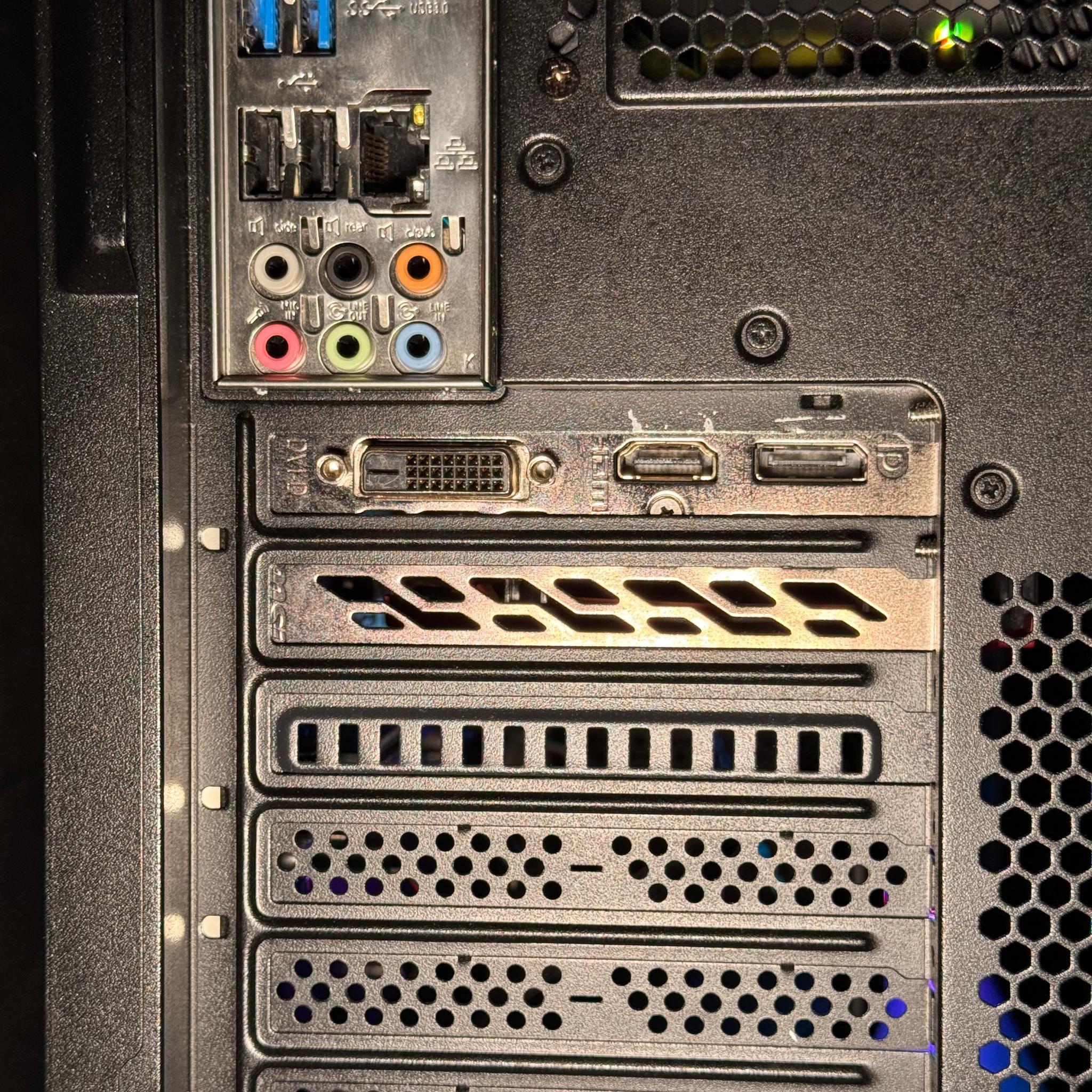 i5-3570K, GTX 1050 Ti MSI, 16GB RAM, 180GB SSD + 1TB HDD Gaming PC