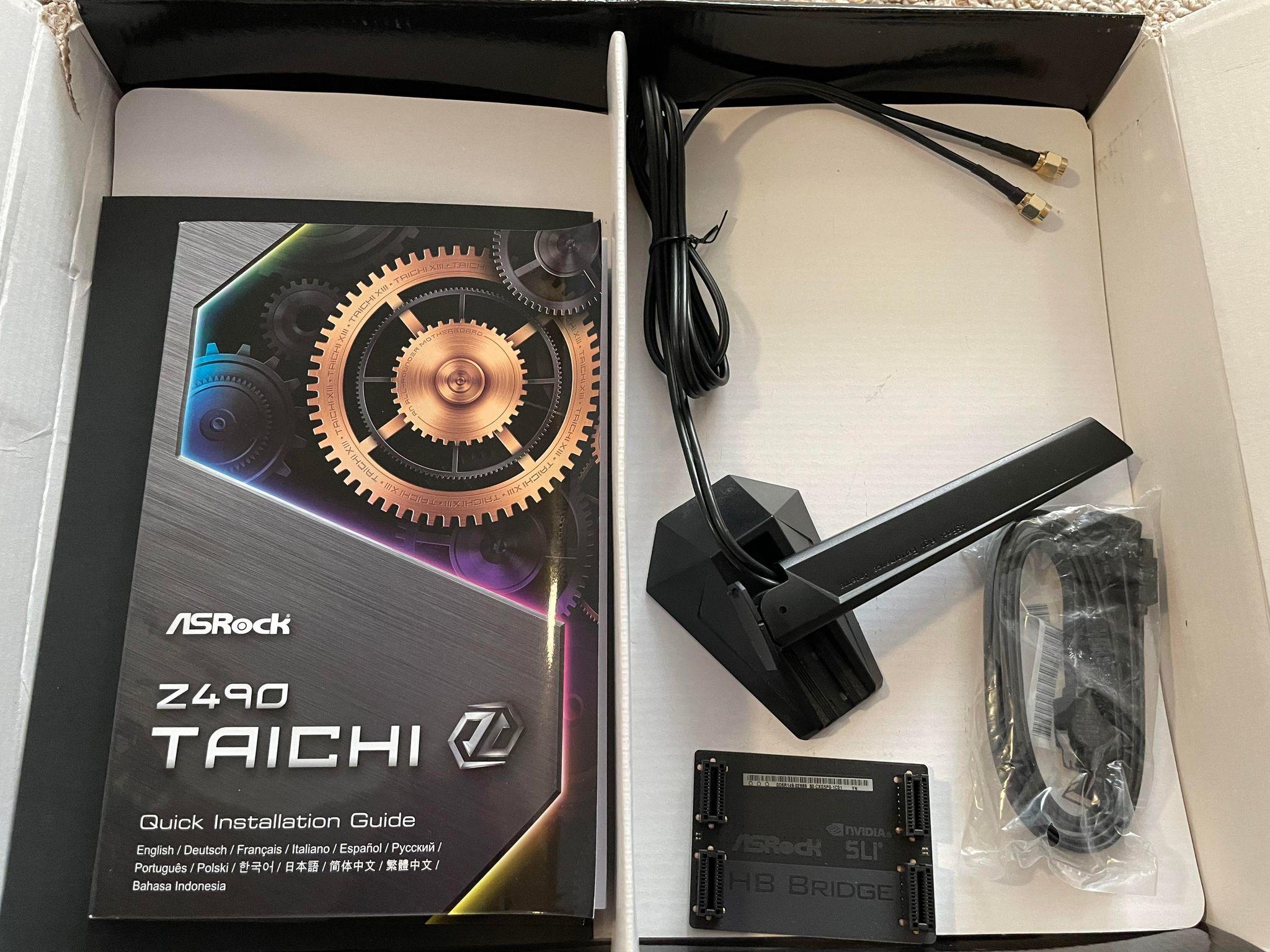 Asrock Z490 Taichi Motherboard (used)