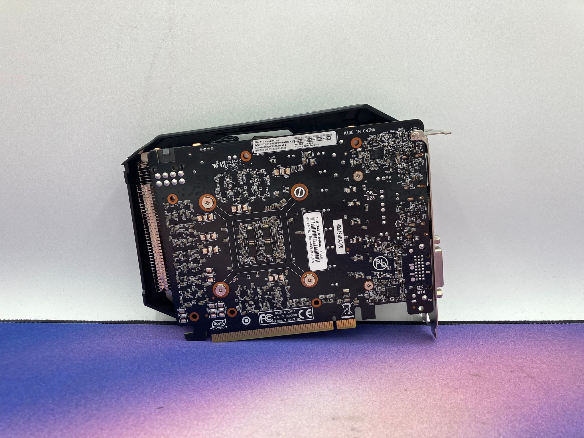 PNY XLR8 GTX 1660 SUPER OC Single Fan