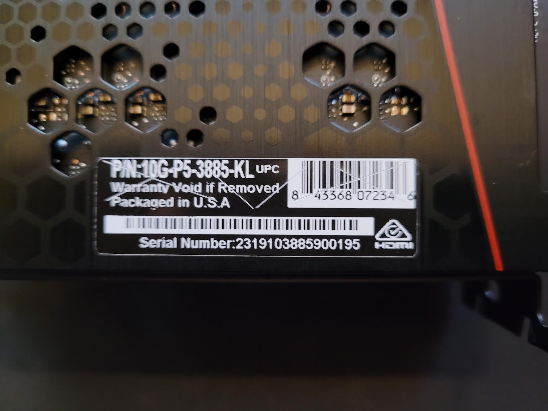 EVGA GeForce RTX 3080 10GB Black