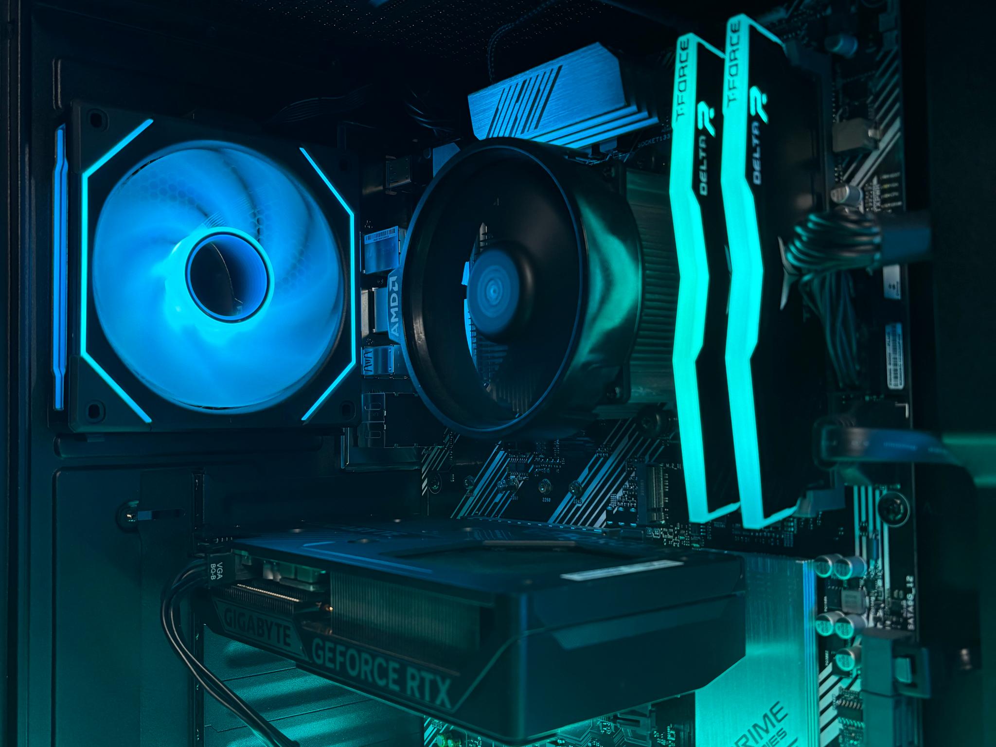 🦋◼️ RTX 5060 | RYZEN 5 5600X | 32GB RAM ◼️🦋 GAMING PC