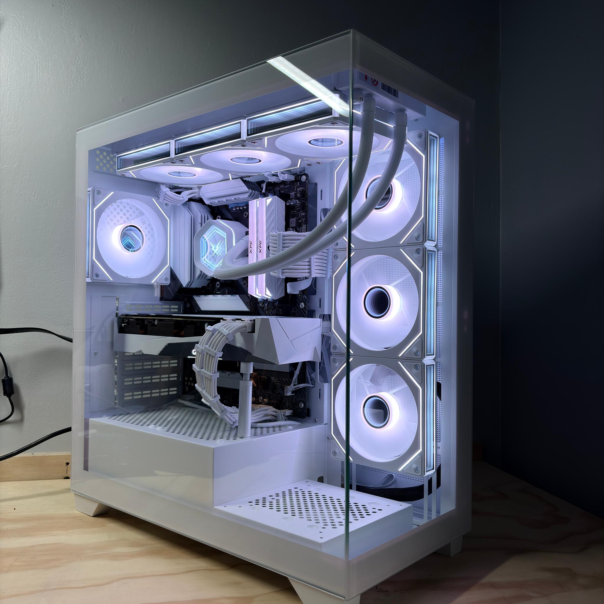 🧊❄️ Glacier Series Gaming PC / RTX 3070 + Ryzen 7 / NVMe SSD / Ready to Play! ❄️🧊