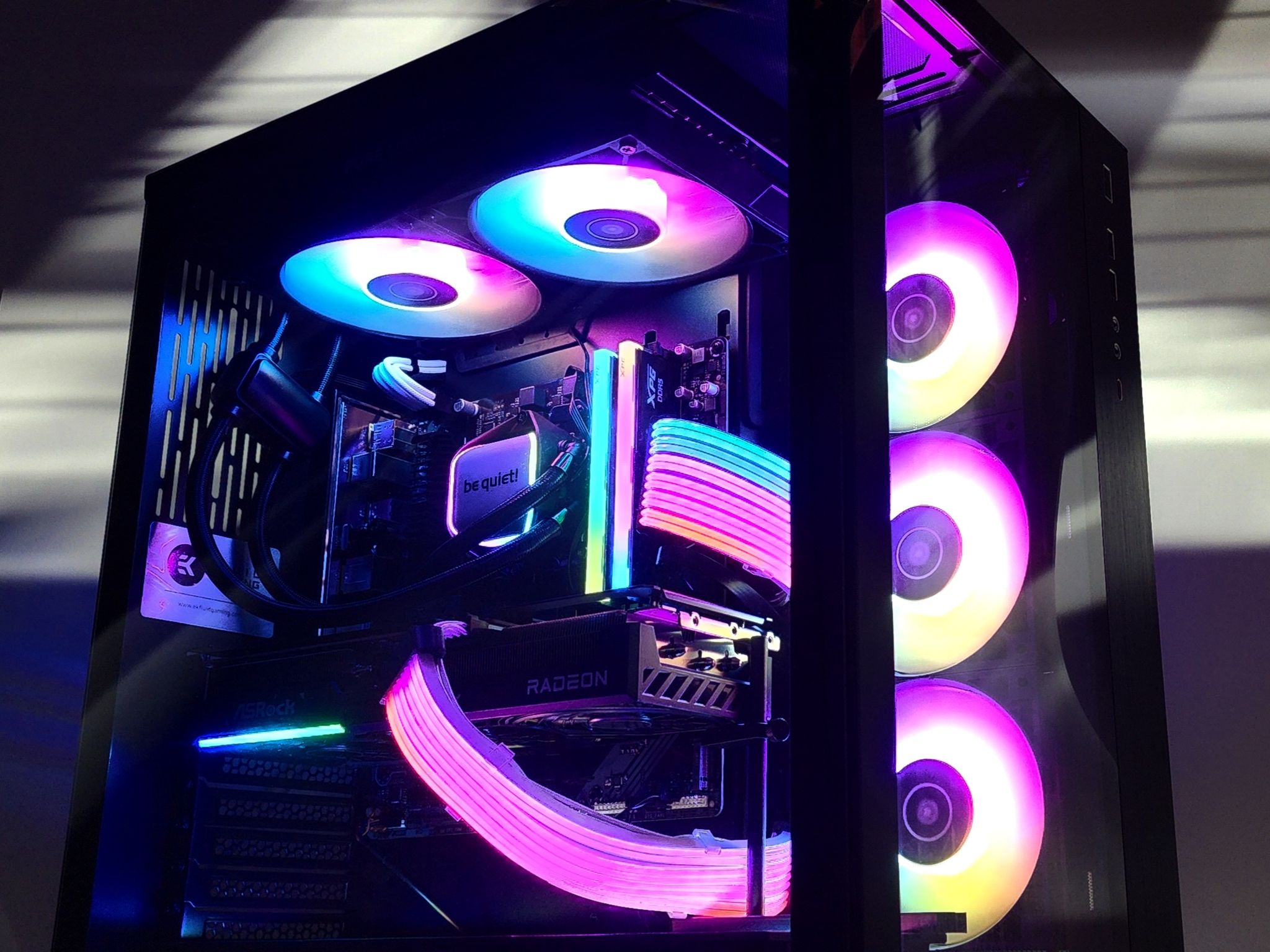 Gaming PC Ryzen 7 7800X3D 32GB RAM 1TB SSD RX 9070 XT 16GB Windows 11 Computer