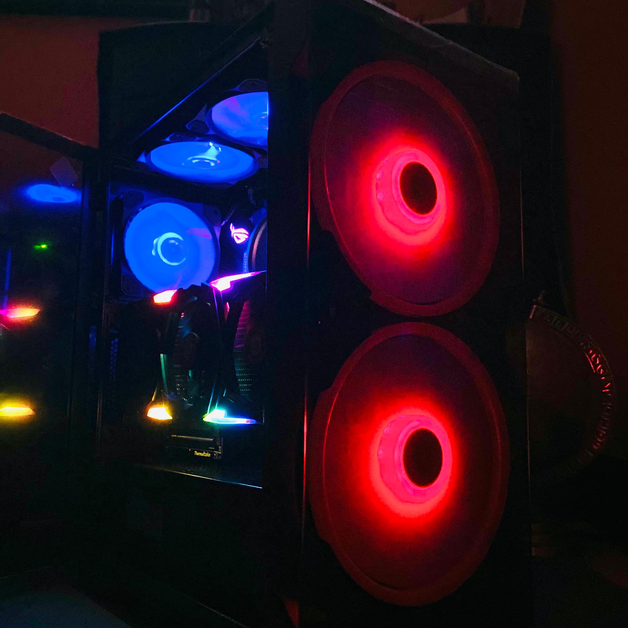 青い稲妻⚡| Ryzen 5 | RTX2080Super| 32GB RGB RAM| 1TB NVMe M.2 SSD| Windows 11 Pro