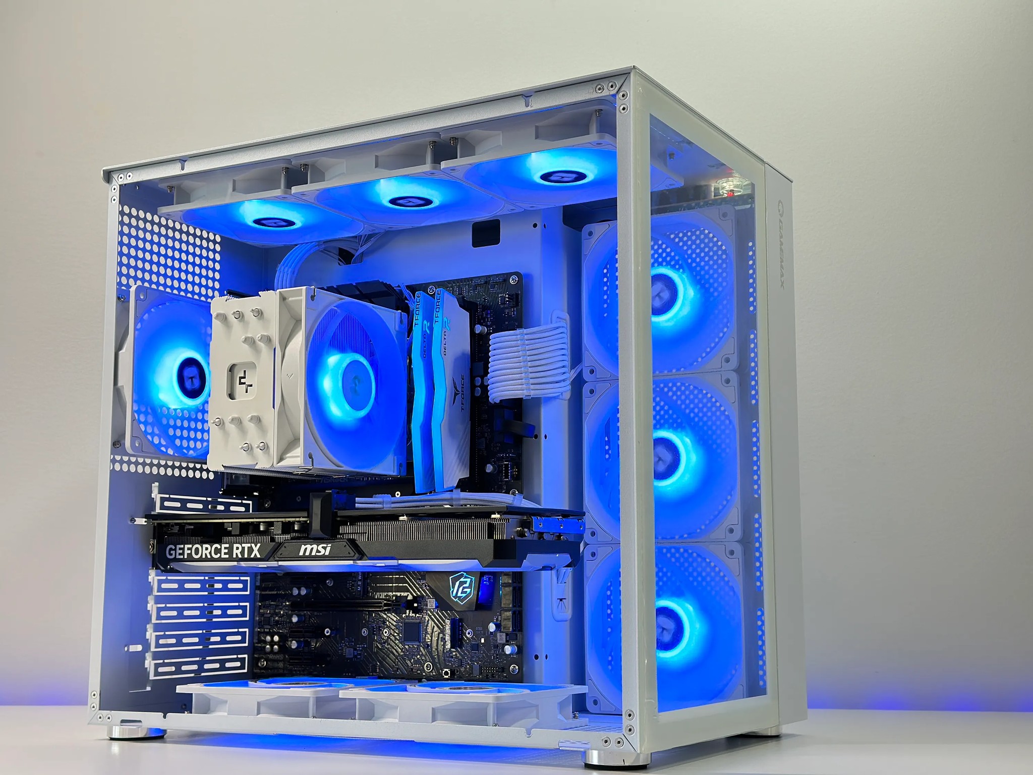 🧊Frozen 🧊Gaming PC❄️Nvidia RTX 4070 12GB❄️Intel 13500T 14Core❄️32GB DDR4❄️1TB NVME