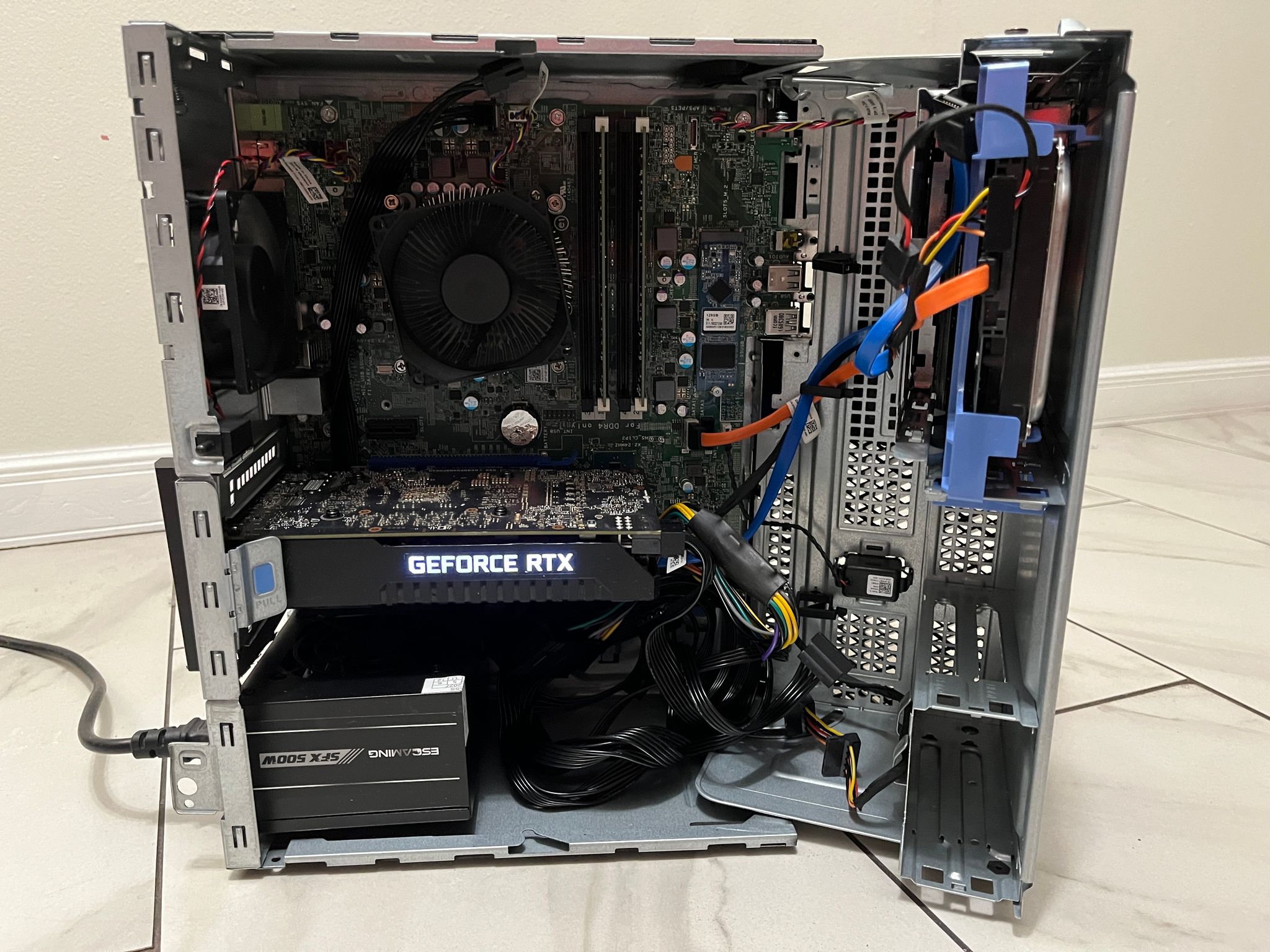 NVIDIA RTX 2070, Intel i7-6700, 16GB RAM, 1.1TB Storage - Dell Modded Gaming PC w/ Wi-Fi & BT