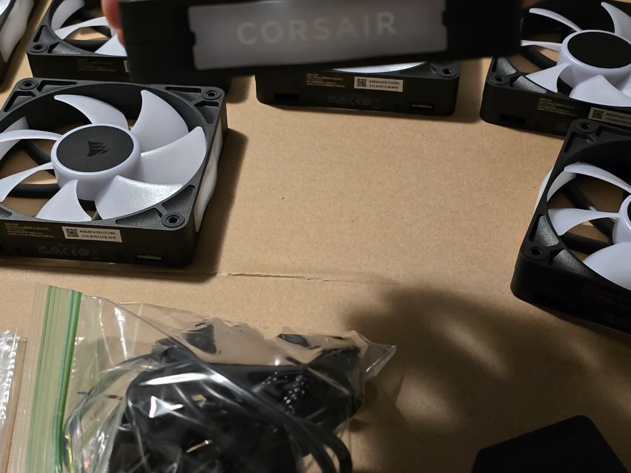 X8 CORSAIR RX 120 MM CASE FANS