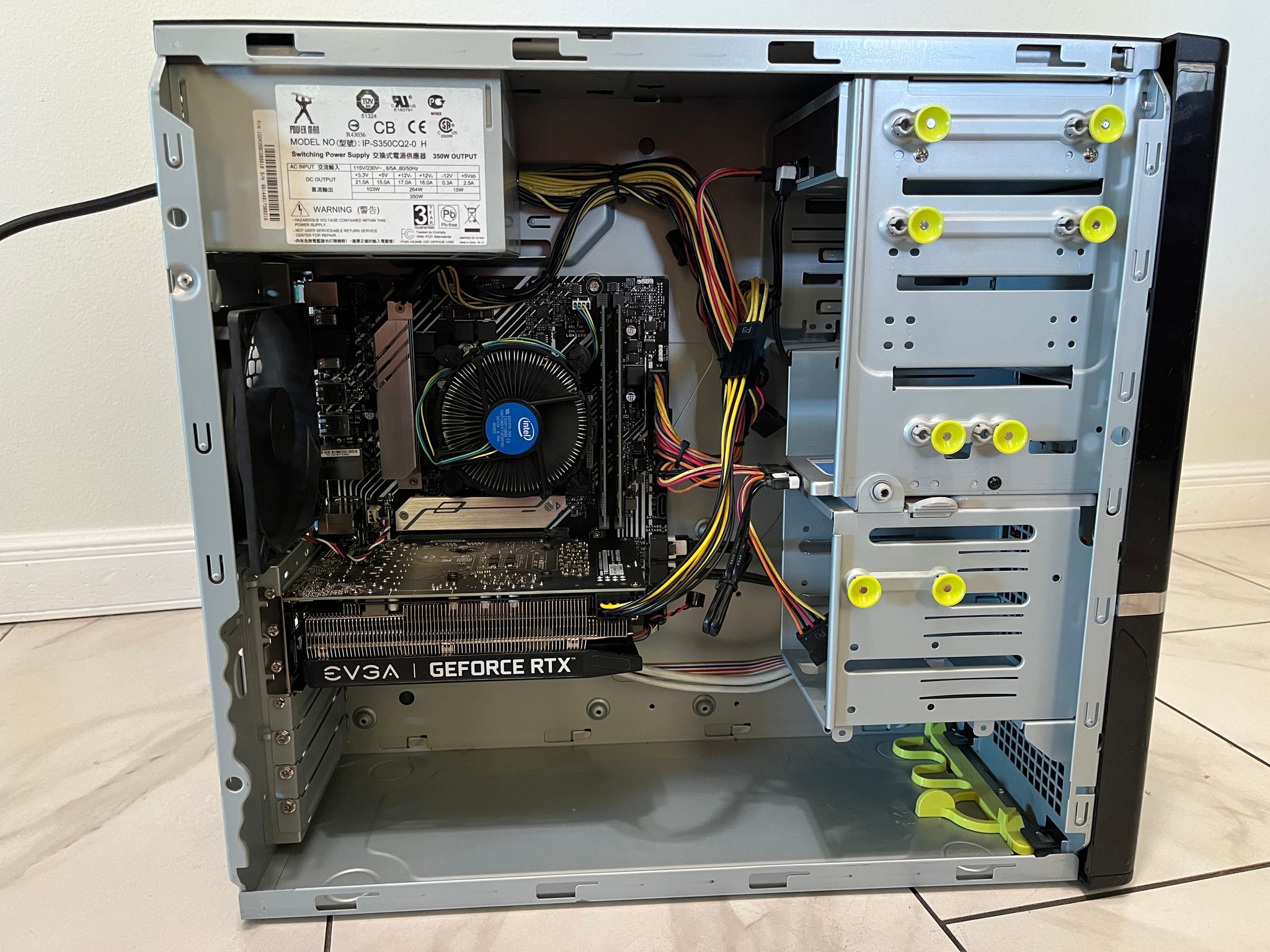NVIDIA RTX 2060, Intel i3-10100, 16GB RAM, 500GB SSD, Sleeper Gaming PC w/ Wi-Fi & BT