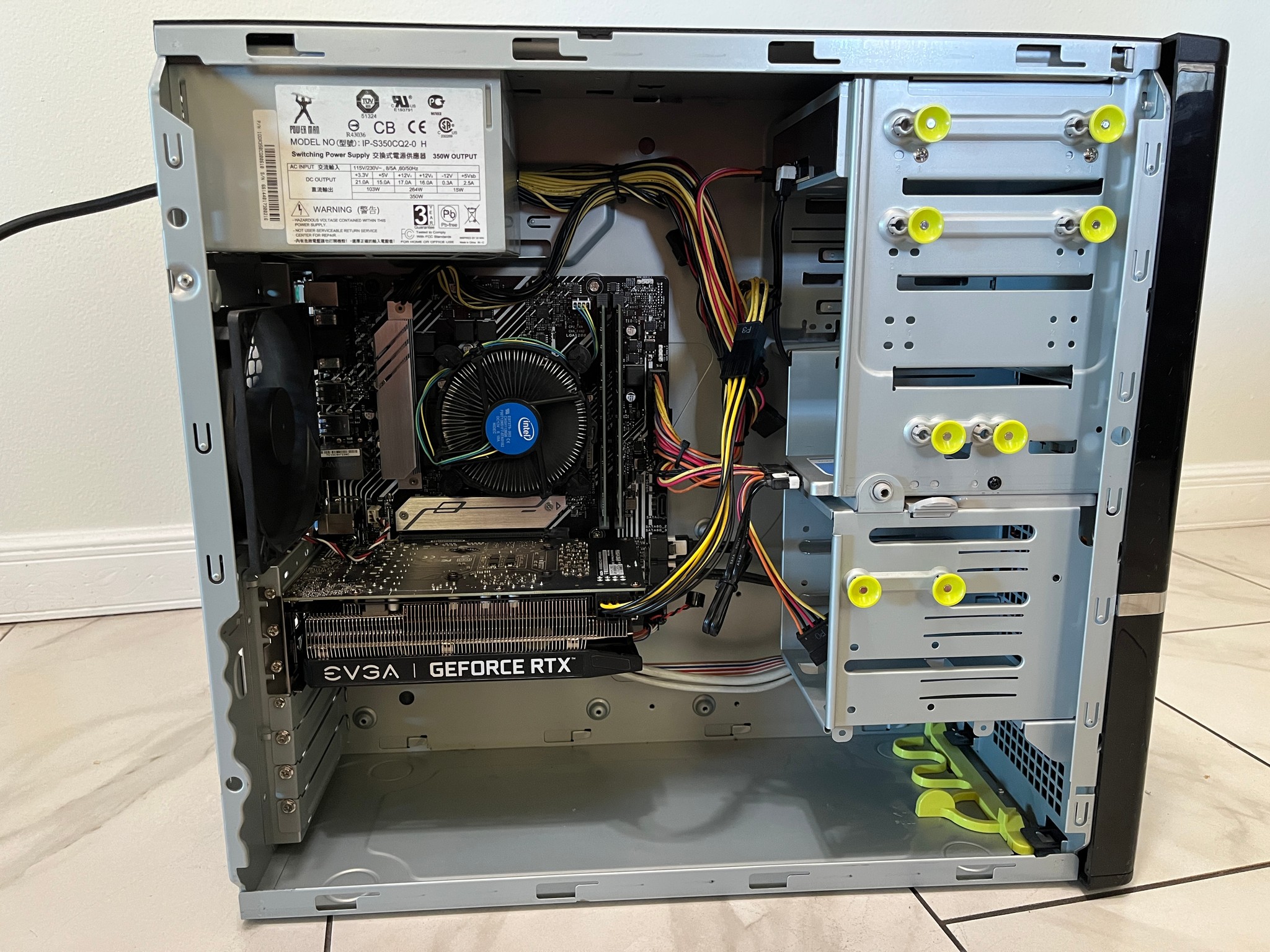 RTX 2060, Intel i3-10100, 16GB RAM, 500GB SSD, Sleeper Gaming PC w/ Wi-Fi & BT