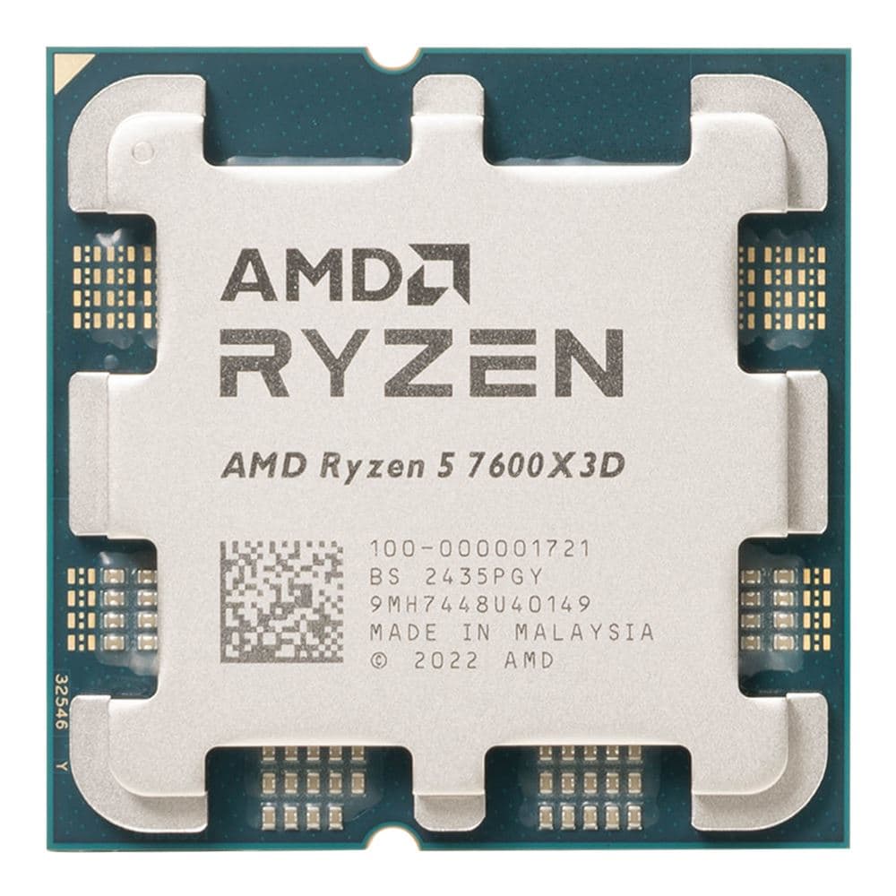 BRAND NEW AMD Ryzen 5 7600X3D Raphael AM5 4.1GHz 6-Core 12-Thread Desktop Processor
