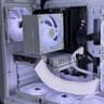 White Custom Gaming PC Build / I7 + 1660 Super /