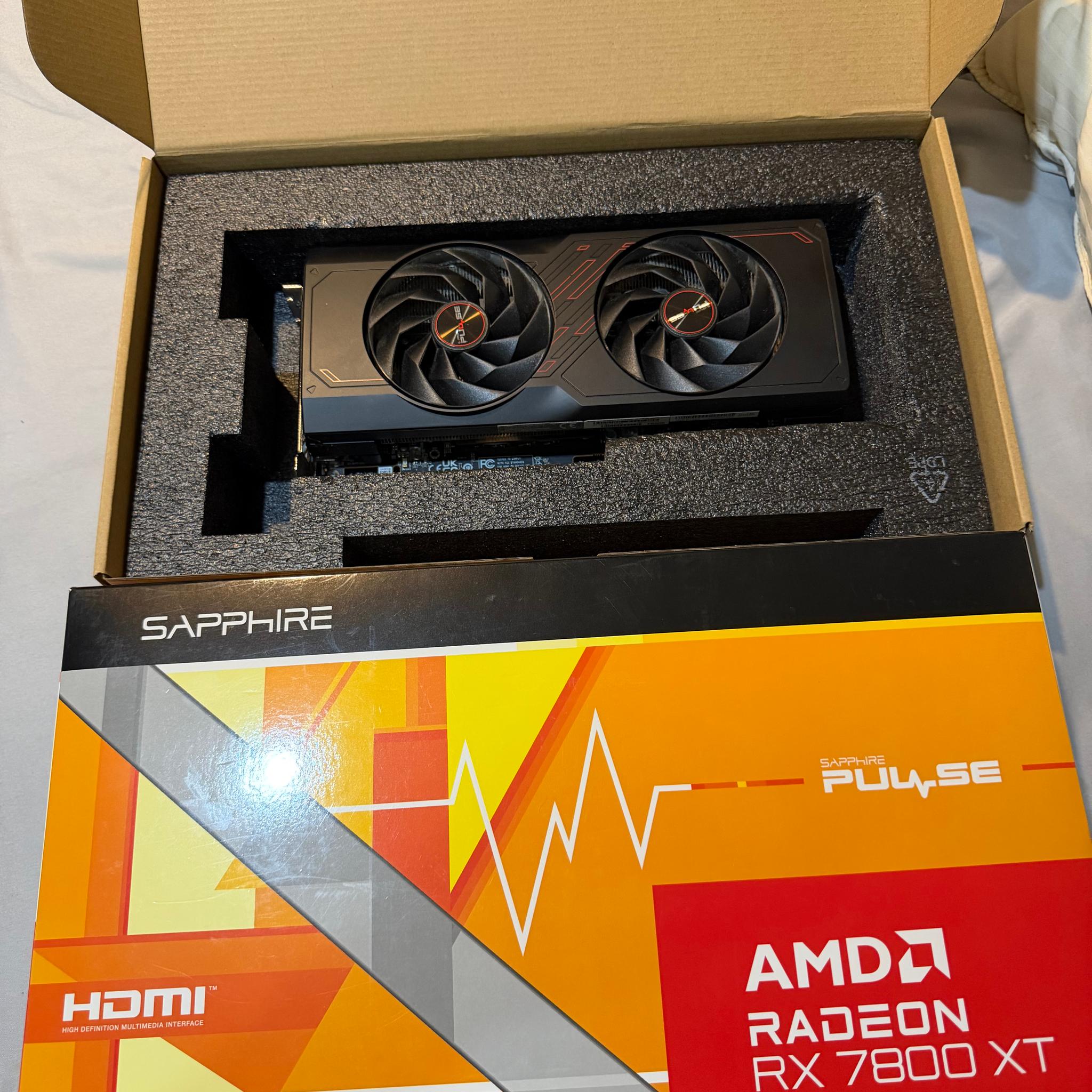 SAPPHIRE Radeon RX 7800 XT Pulse Gaming OC