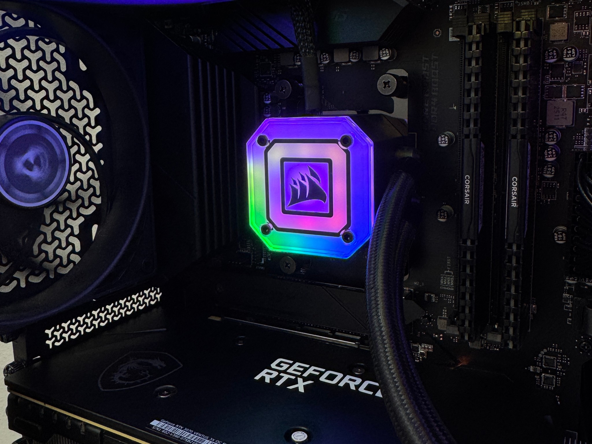 Custom Gaming PC | 3070 | AMD 5800XT | 16GB DDR4 | 768GB STORAGE | CORSAIR