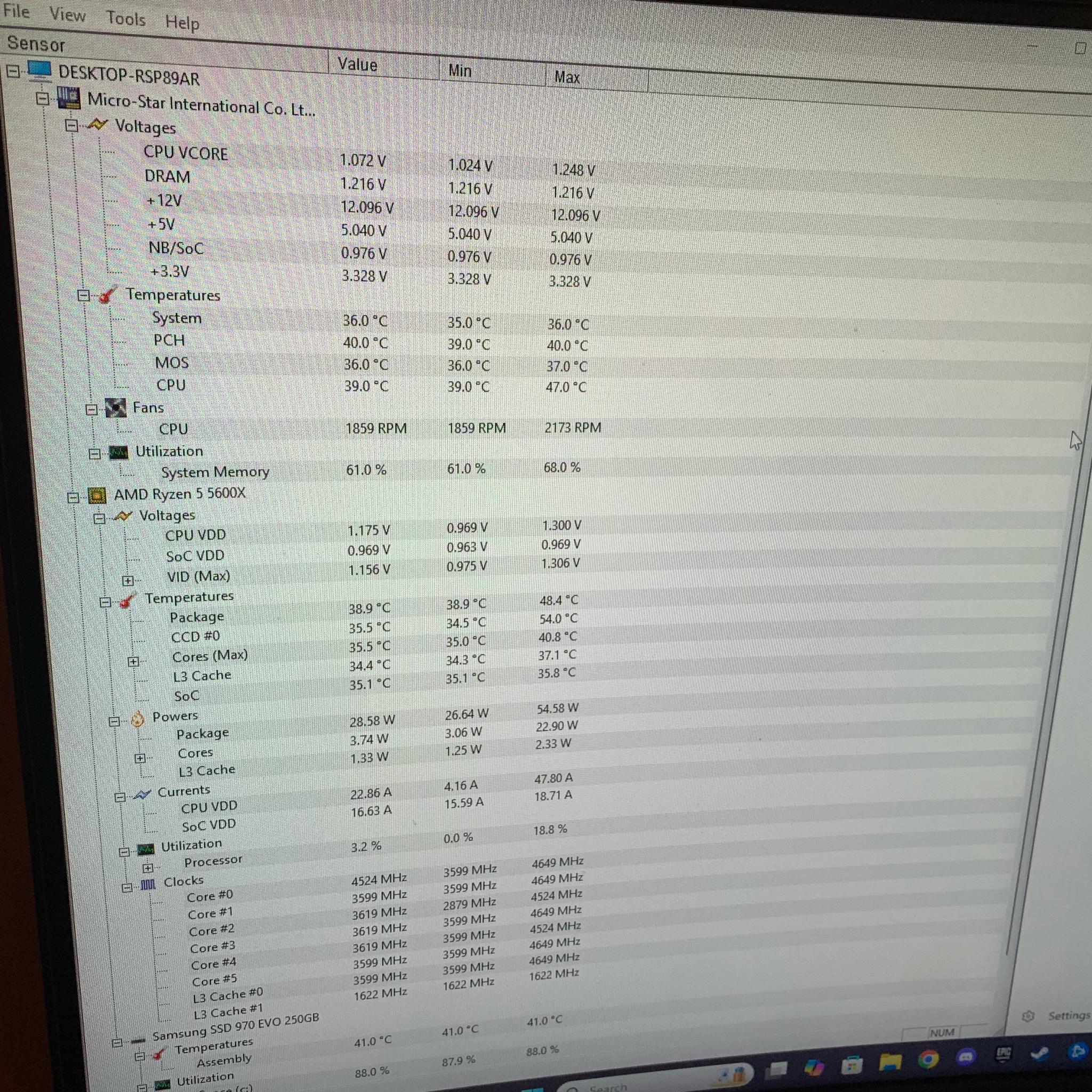 AMD Ryzen 5 5600X 6-Core 12-Thread AM4 CPU w/ Stock Cooler