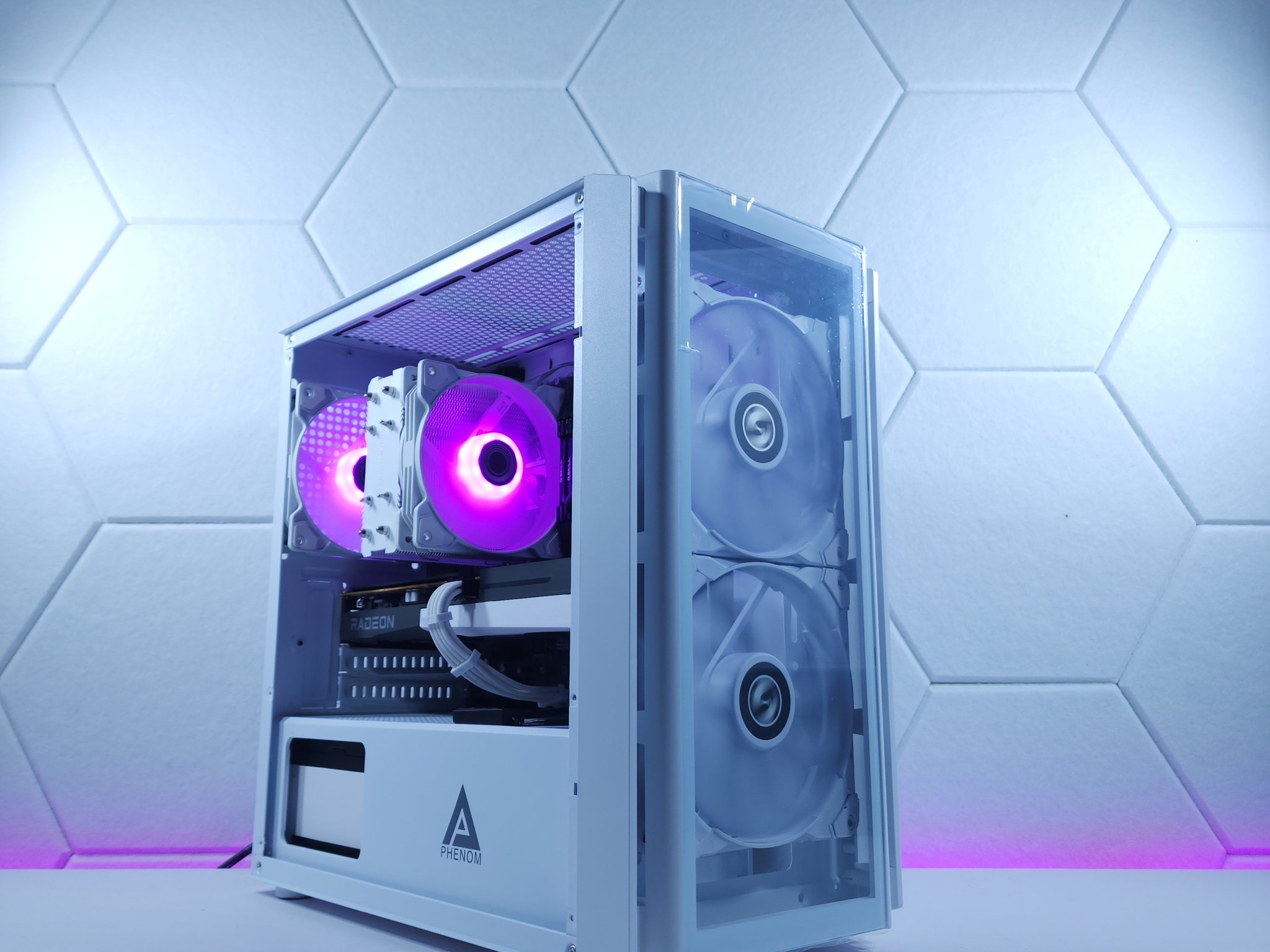 💜🤍1080p Gaming | RX 6600 | Core i3 12100T | 32GB 3200MHz | 1TB SSD