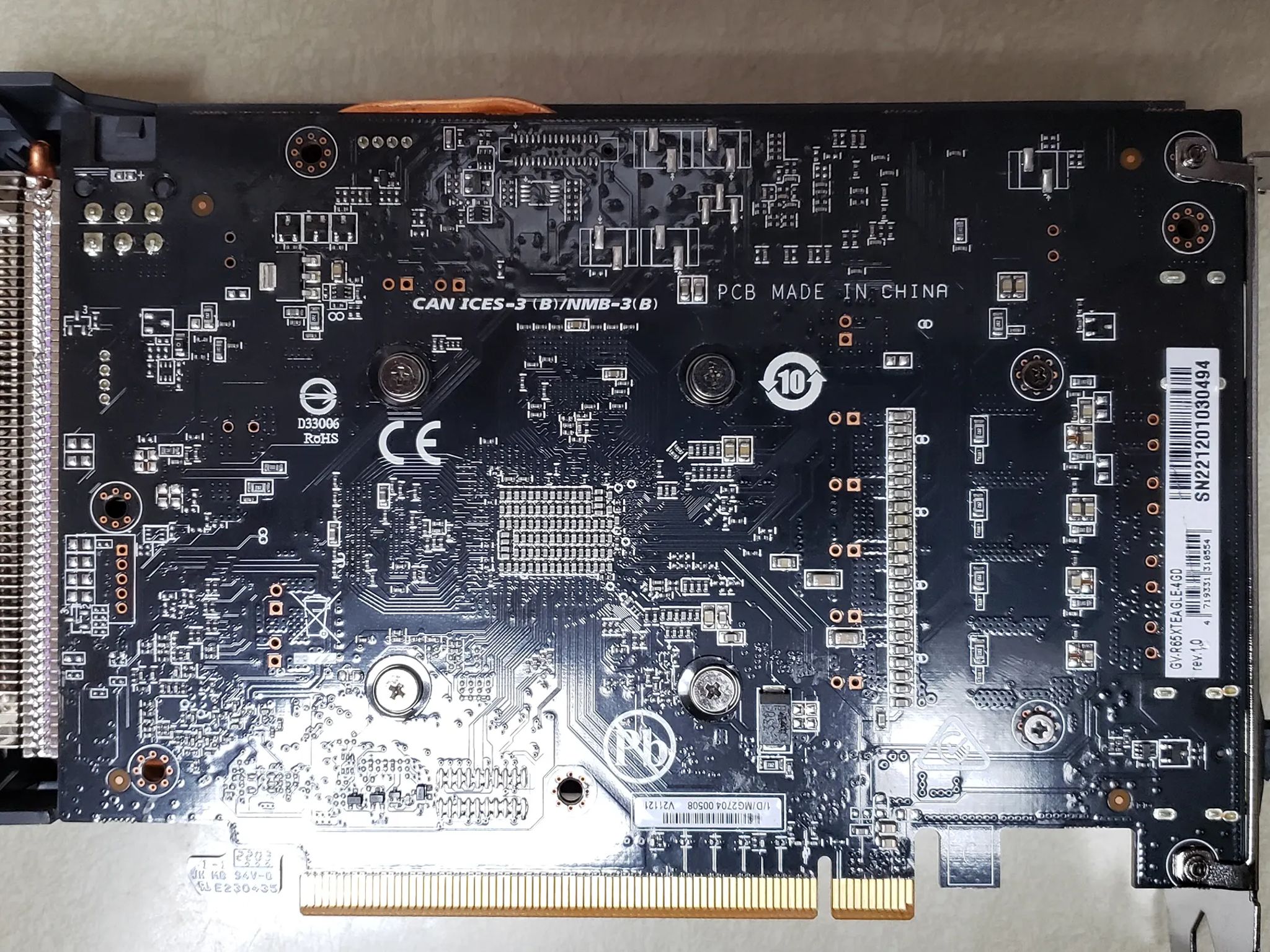 Gigabyte RX 6500 XT Eagle graphics card