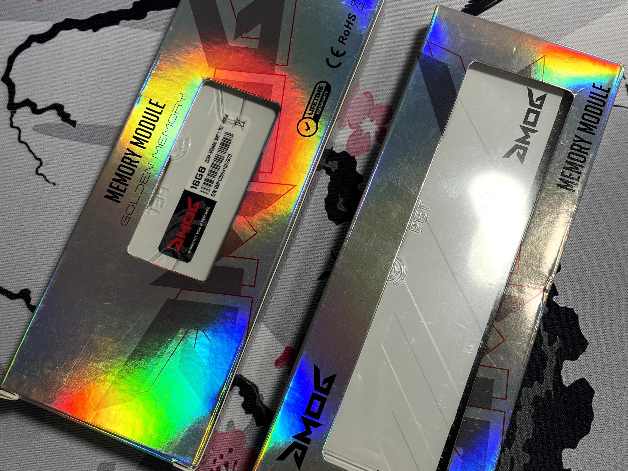 GMOG (Golden Memory of Gamer) White DDR4 32GB (2 x 16GB) 2666MHz
