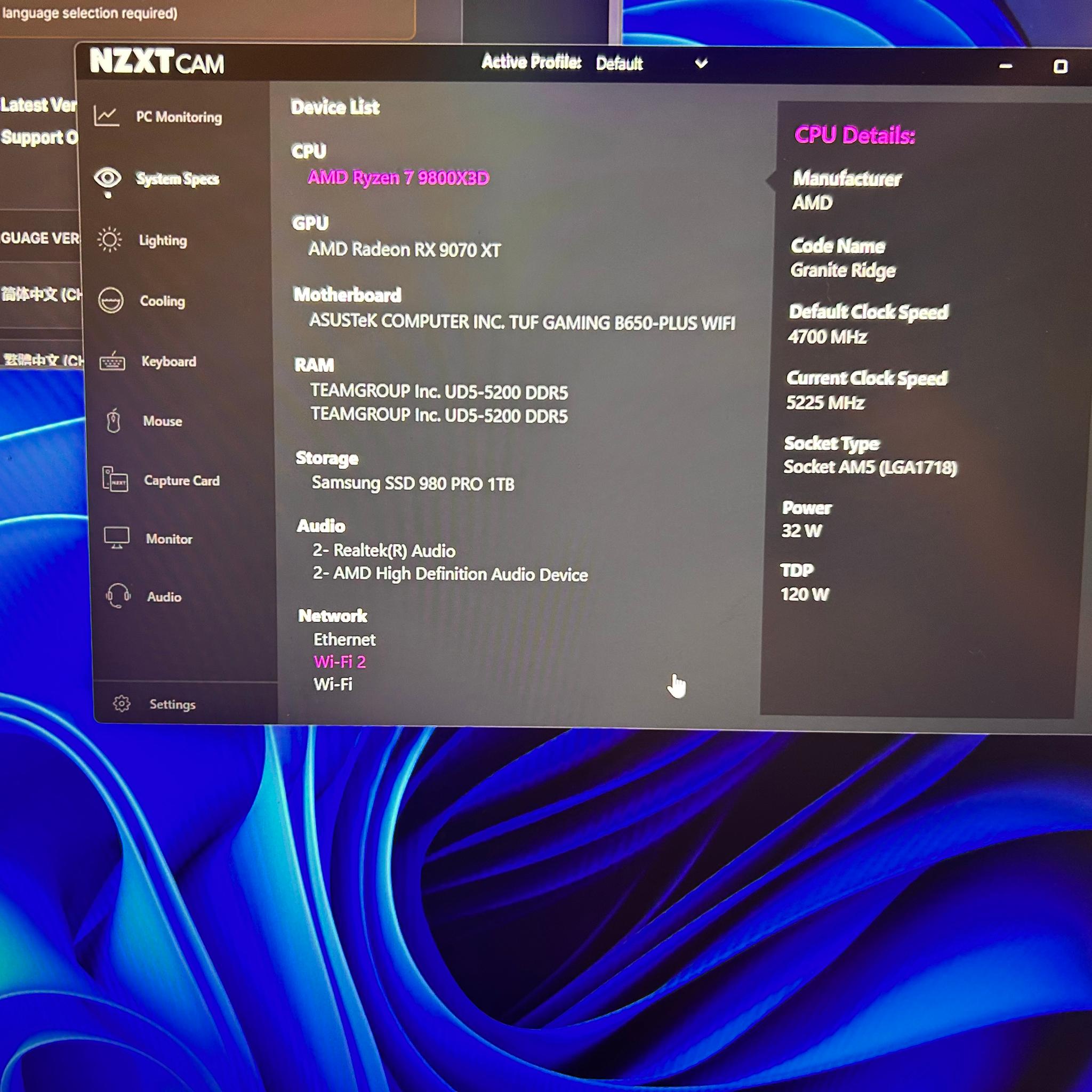 Custom RGB Gaming PC - Ryzen 7 9800x3d, Power Color Reaper Radeon RX 9070 XT, 16GB DDR5 RAM...
