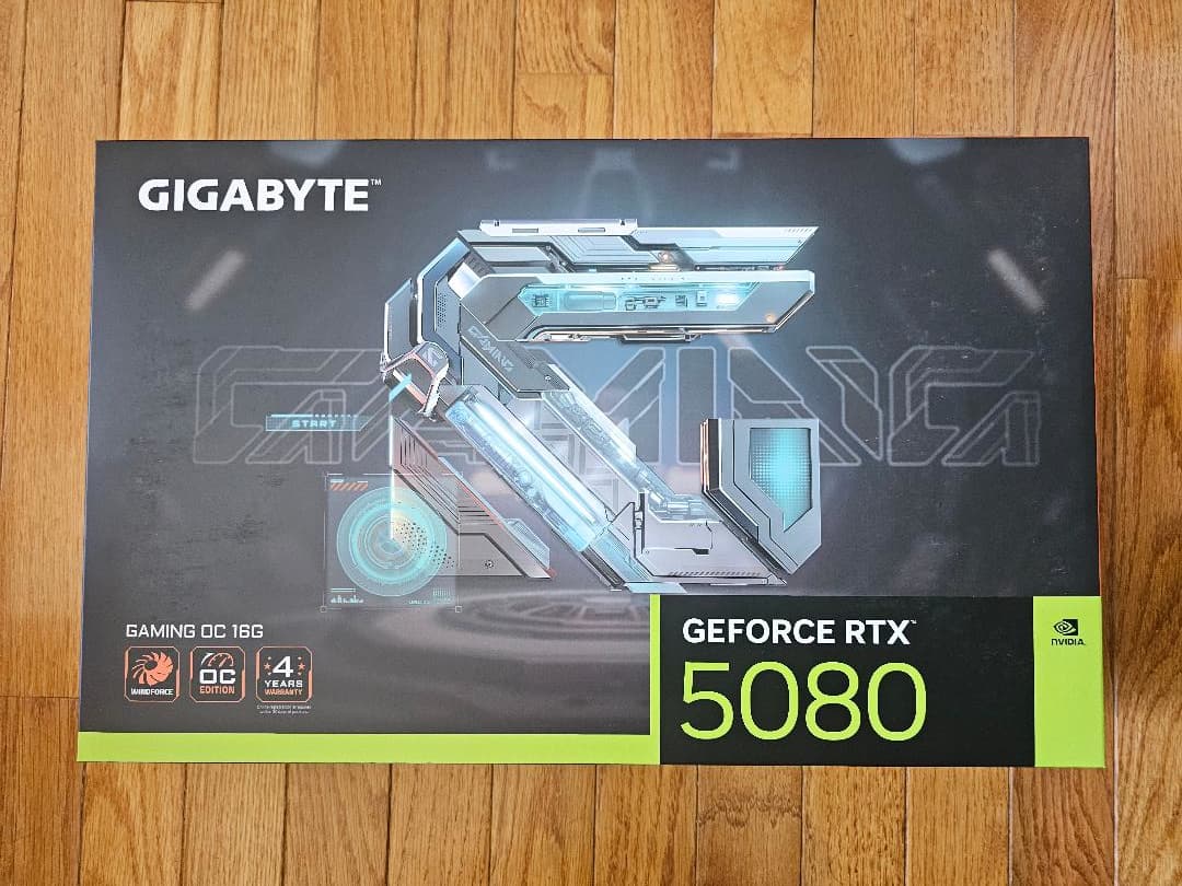 Brand New in Box - Gigabyte NVIDIA GEFORCE RTX 5080