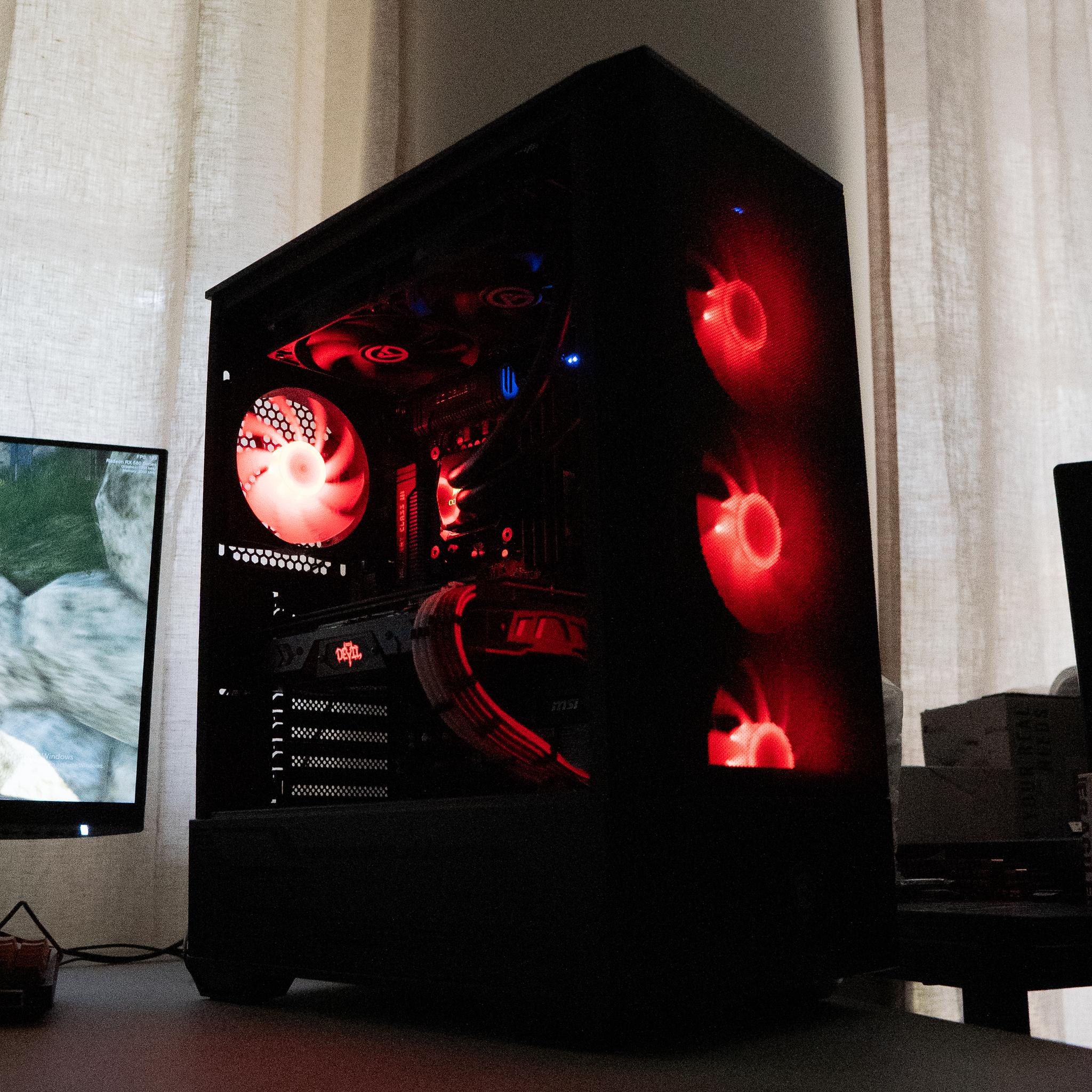 🩸🩸 | RX 580 8GB | INTEL i5 3570K | 16GB RAM | 750GB | Ruby Racer