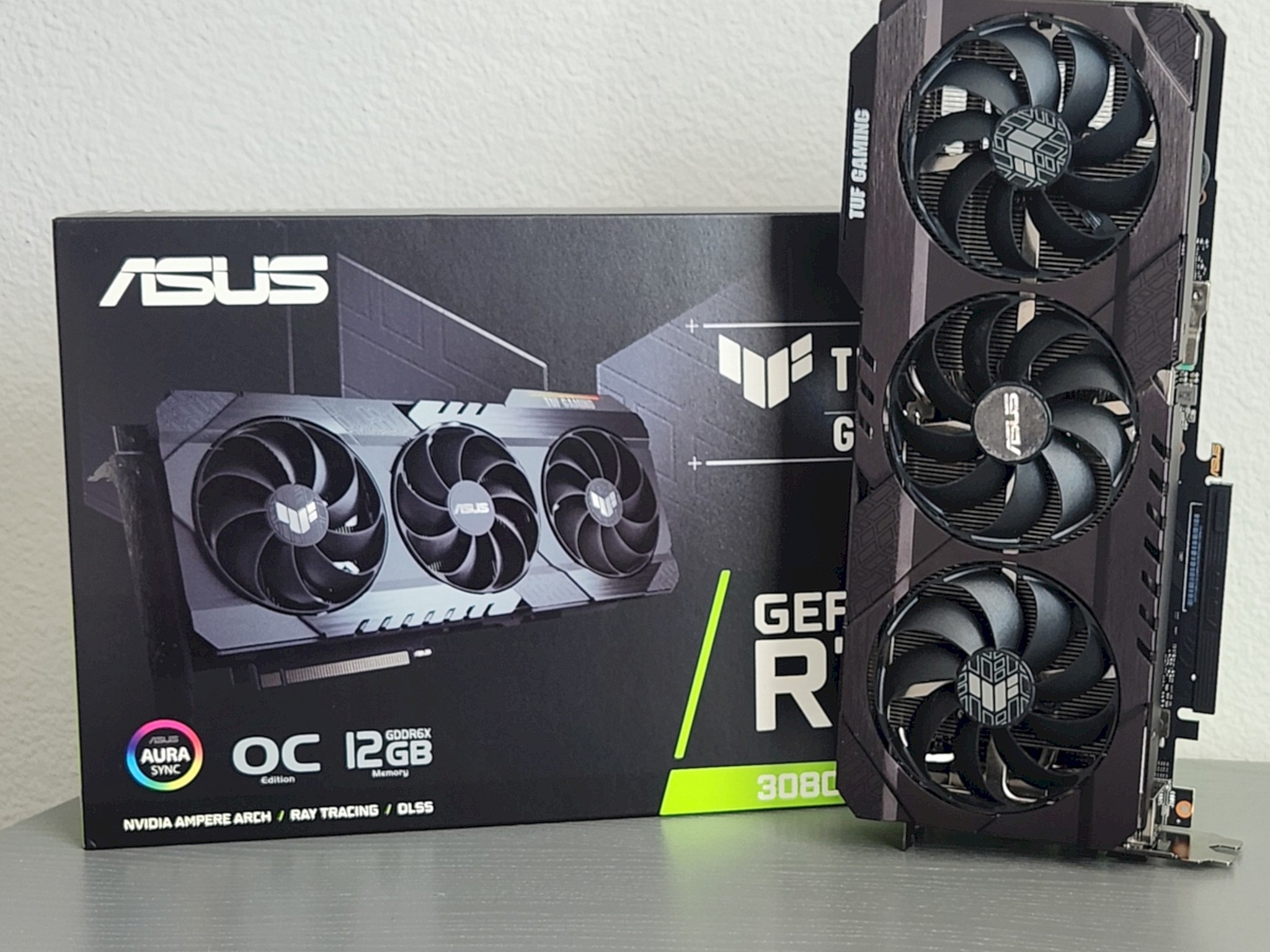 ASUS TUF Gaming GeForce RTX 3080 OC Edition 12GB LHR w/Kritical Pads