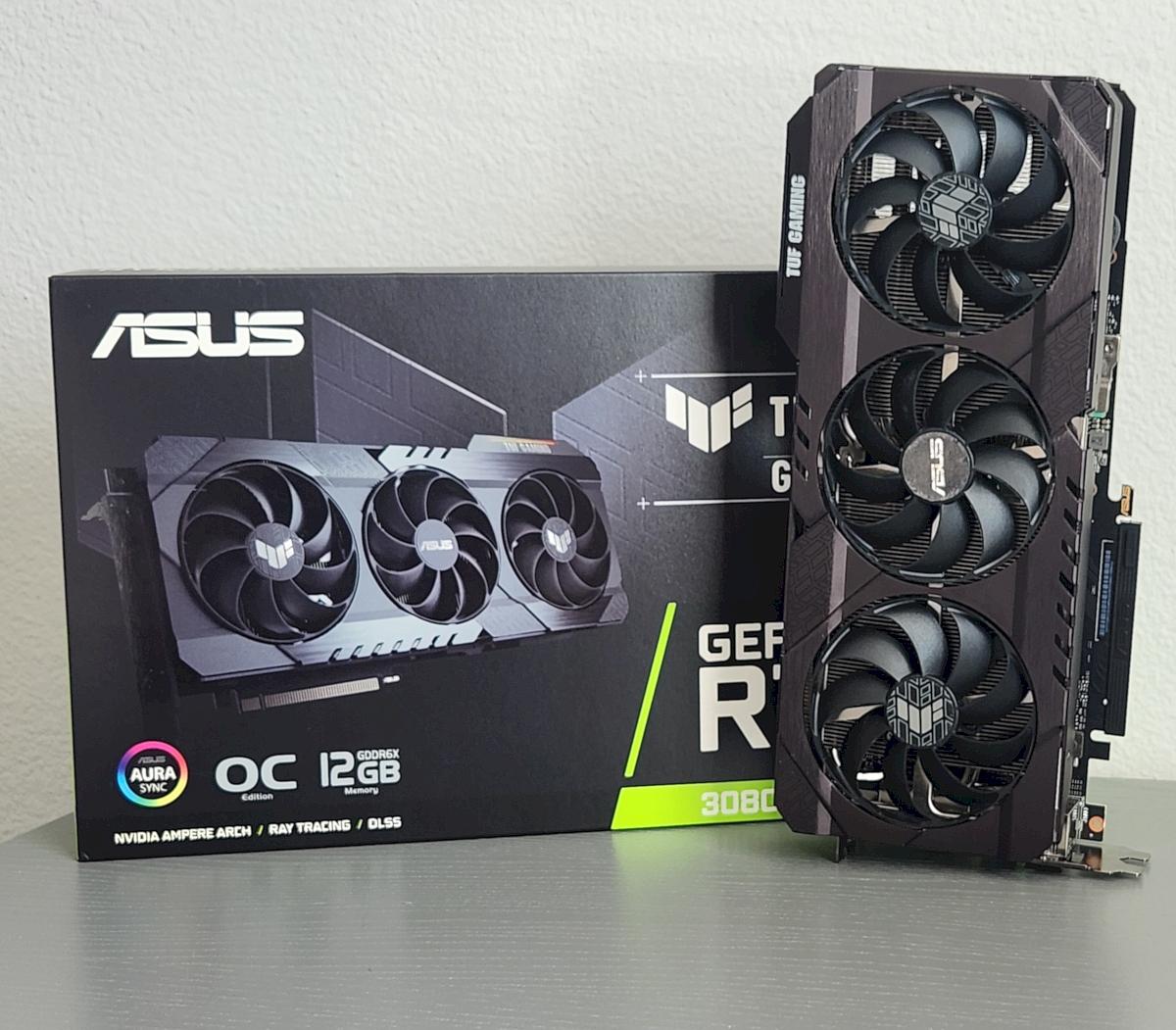ASUS TUF Gaming GeForce RTX 3080 OC Edition 12GB LHR w/Kritical Pads