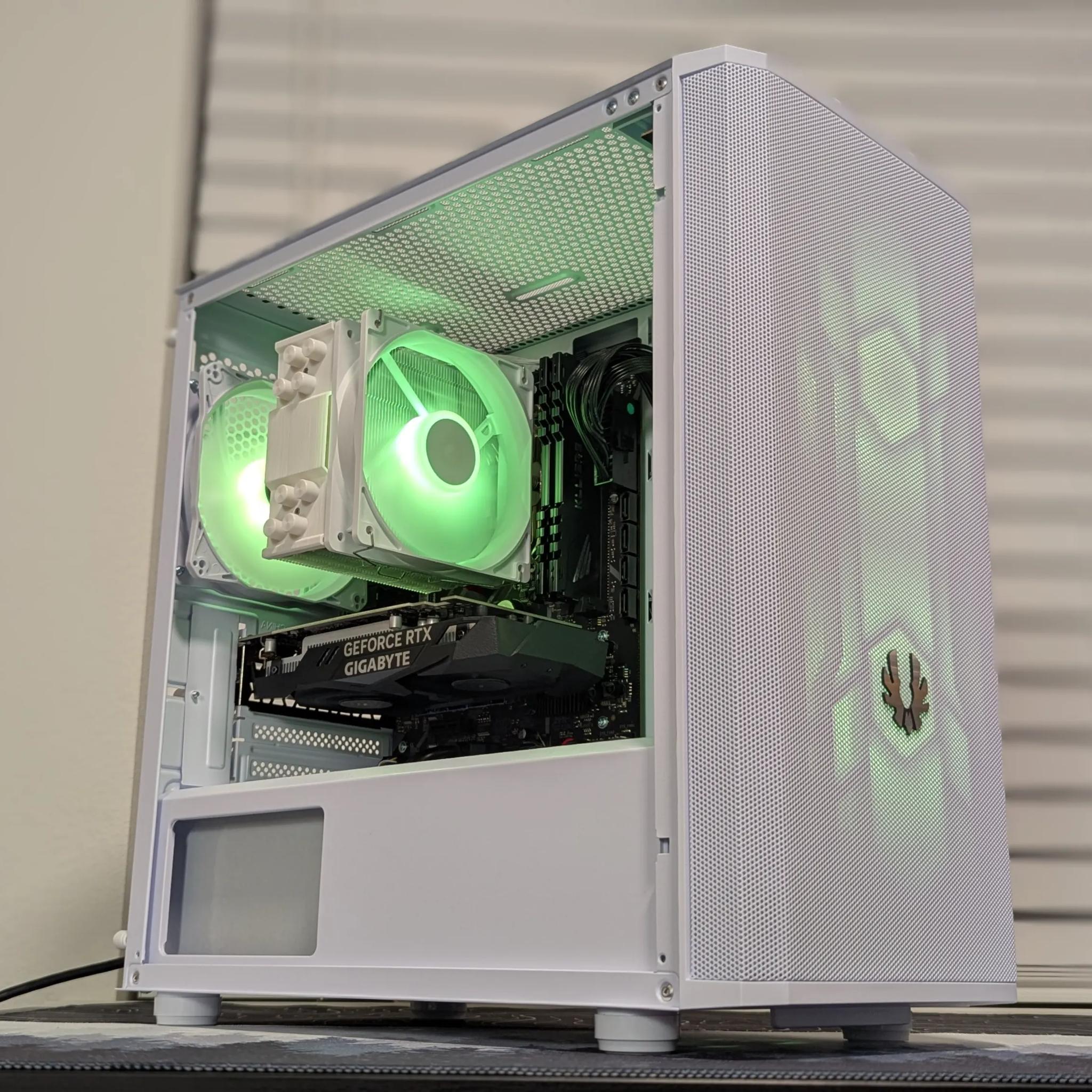🎥Streamer Budget Series🎮 Ryzen 5 3600 ⚪ RTX 3050 ⚪ 16GB DDR4 ⚪ 512 GB M.2 ⚪ (Staple Build-White)