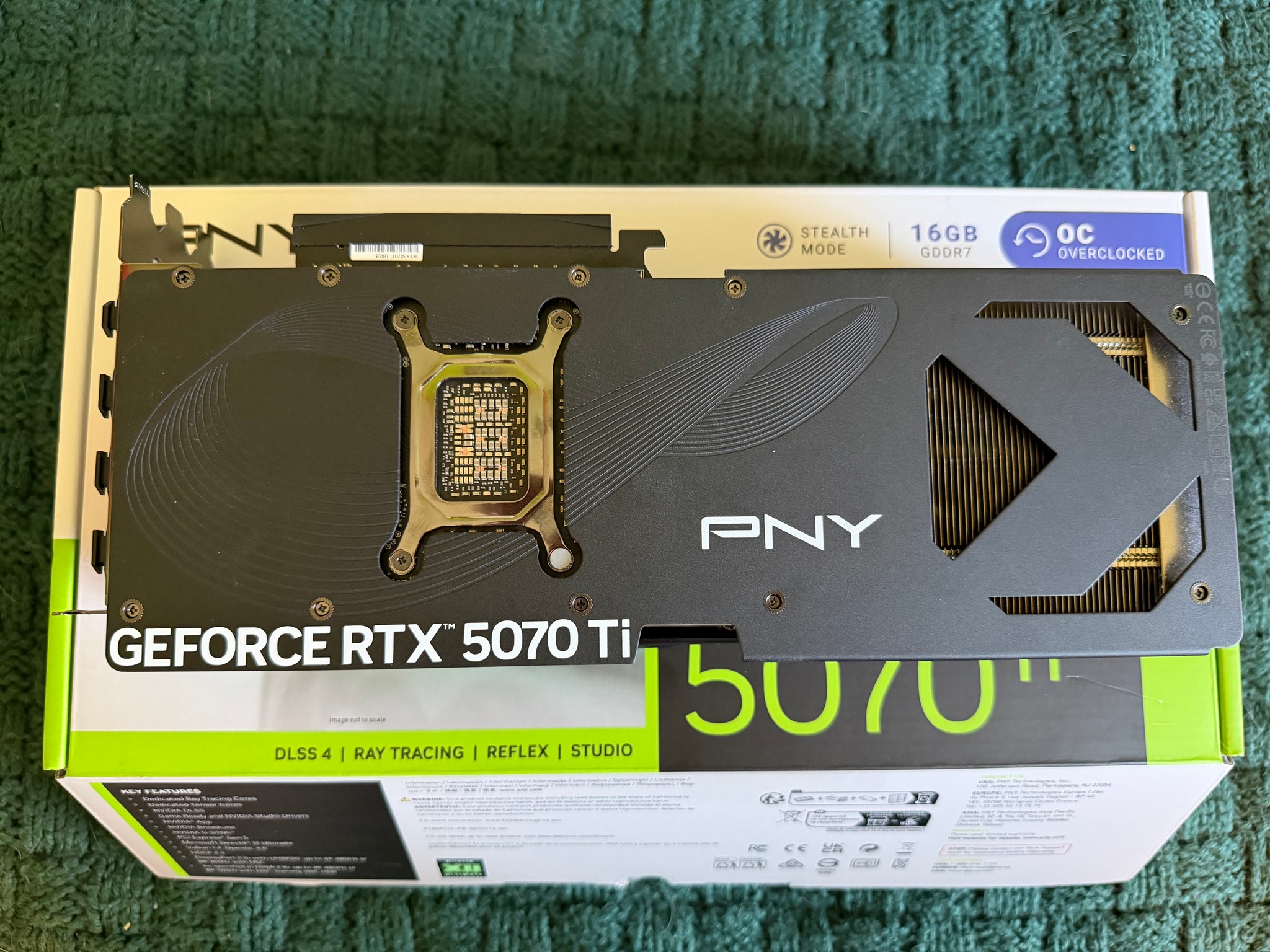 PNY GeForce RTX 5070 Ti OC Triple Fan