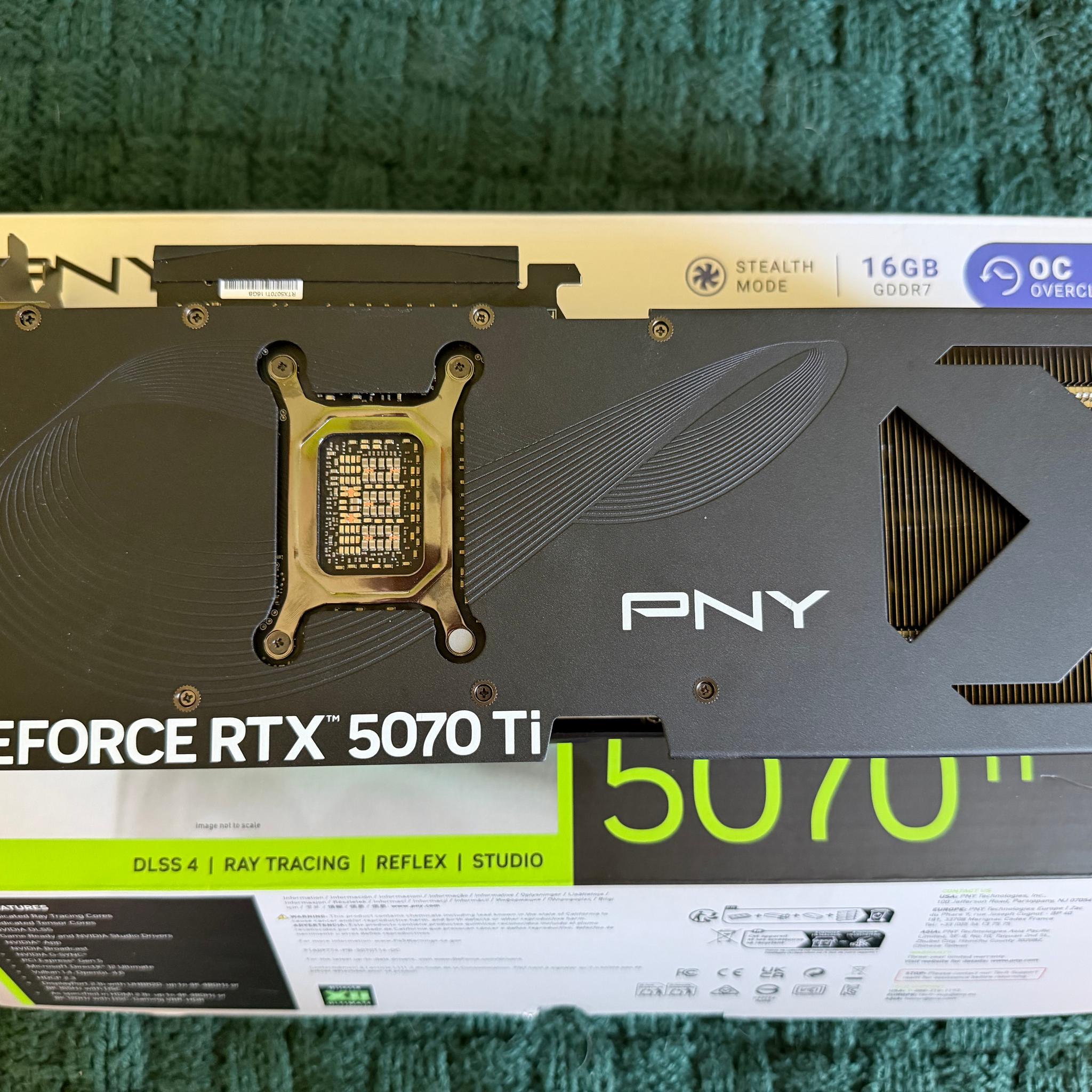 PNY GeForce RTX 5070 Ti OC Triple Fan