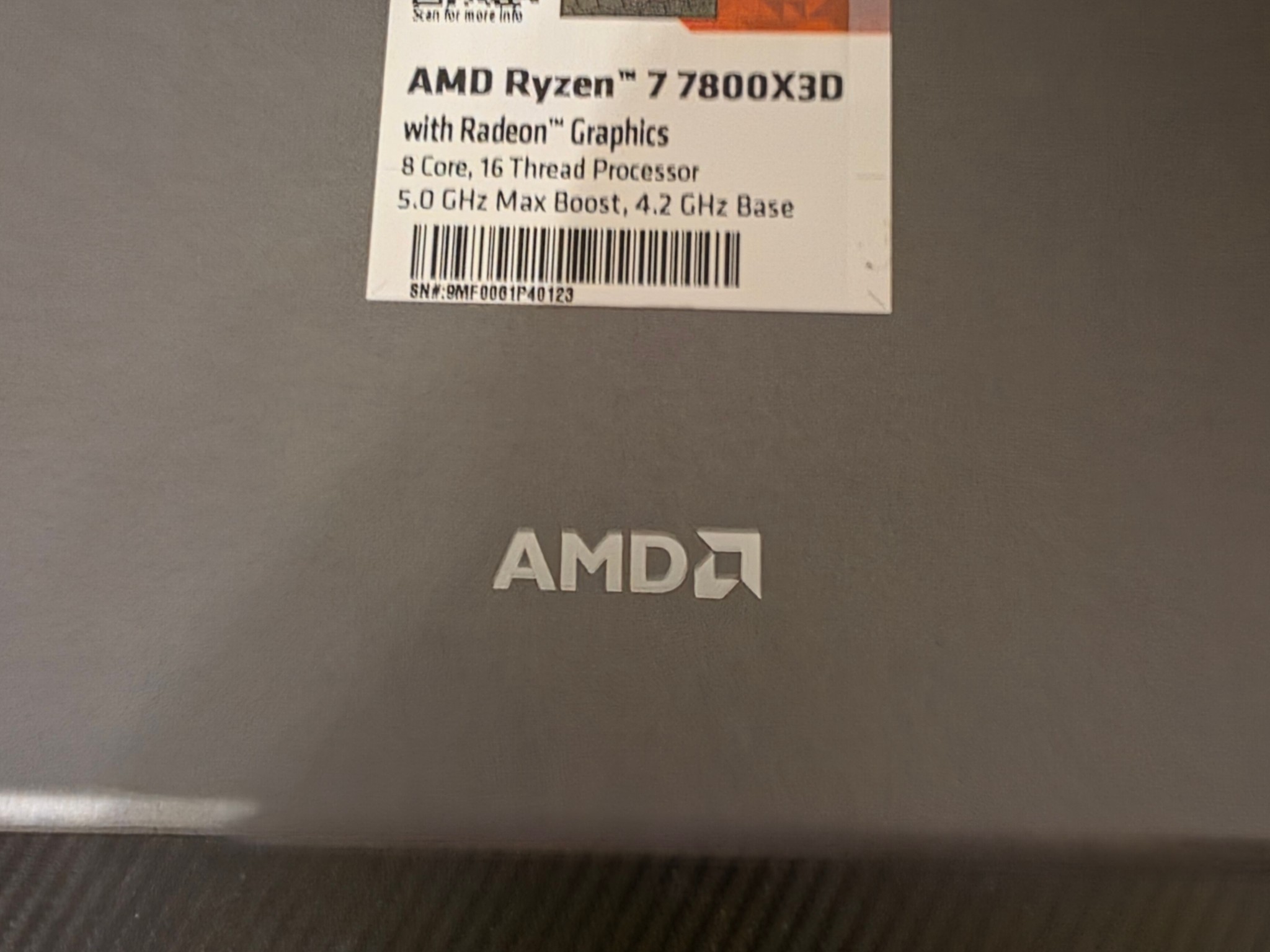 AMD Ryzen 7 7800X3D