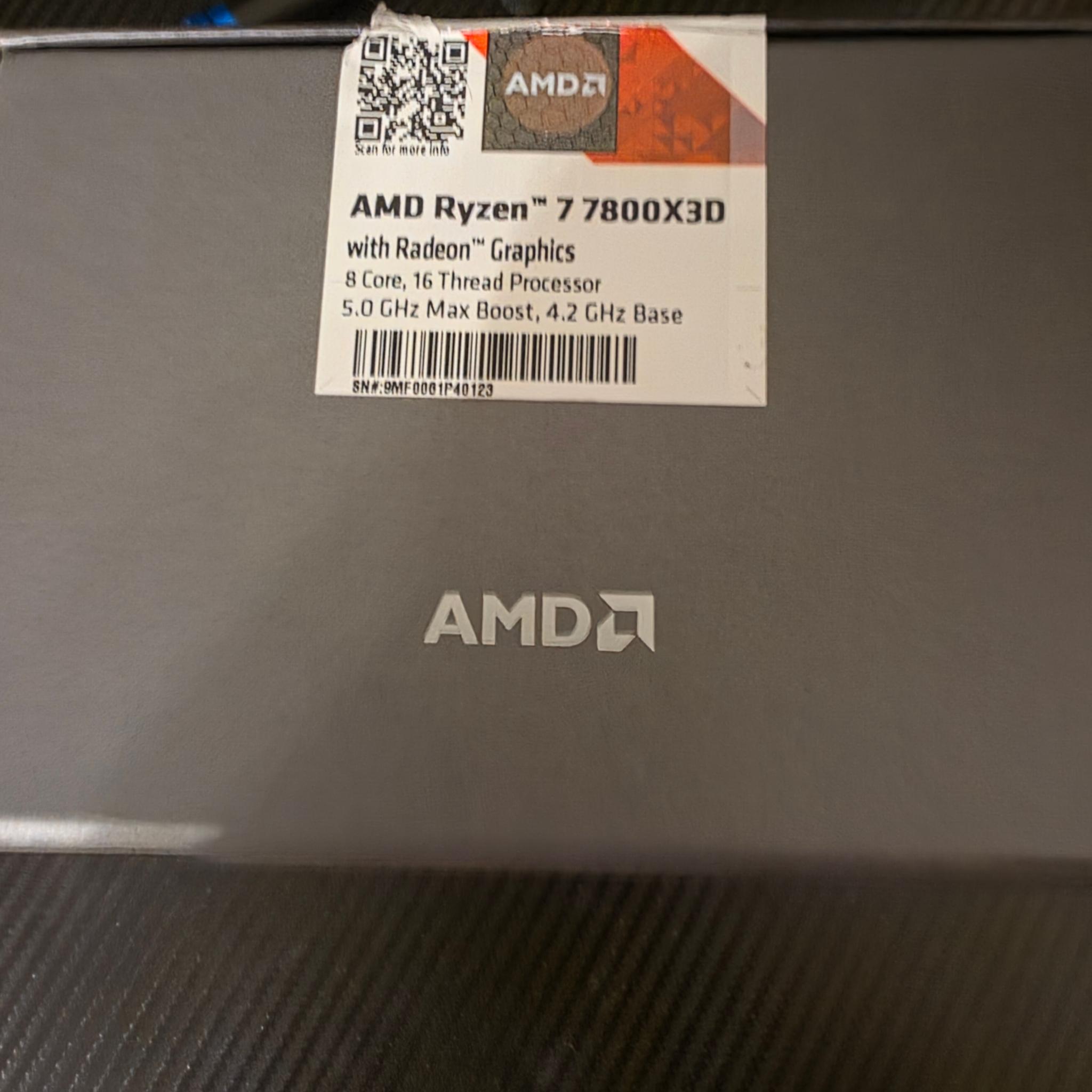 AMD Ryzen 7 7800X3D