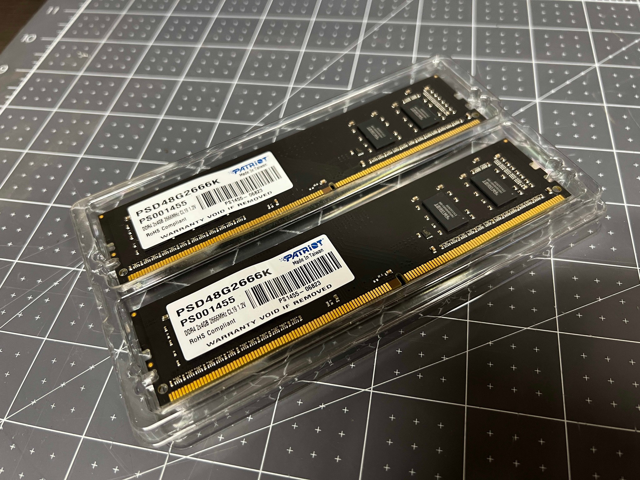 Patriot 8 GB (2 x 4 GB) DDR4-2666Mhz CL19