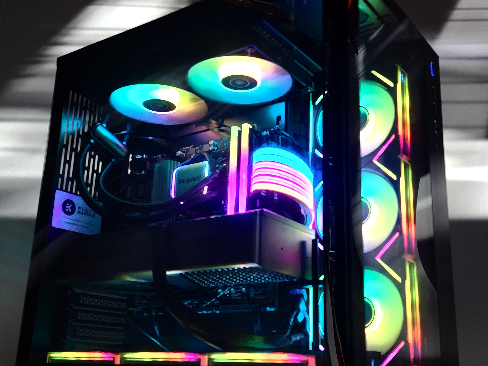 Gaming PC Ryzen 9 9950X 32GB RAM 1TB SSD RTX 4070 Ti SUPER 16GB Win11 Computer