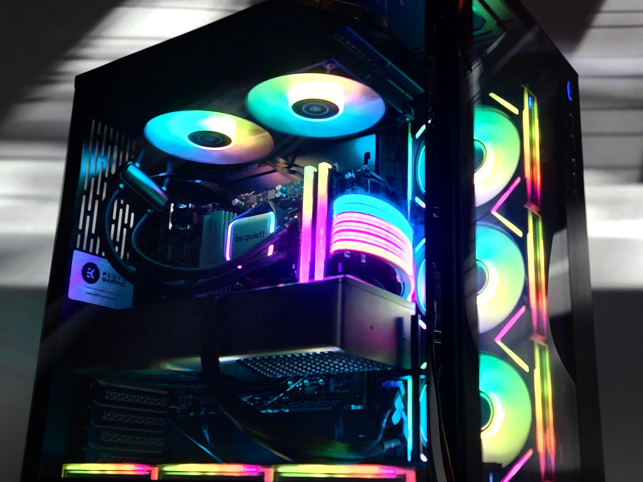 Gaming PC Ryzen 9 9950X 32GB RAM 1TB SSD RTX 4070 Ti SUPER 16GB Win11 Computer