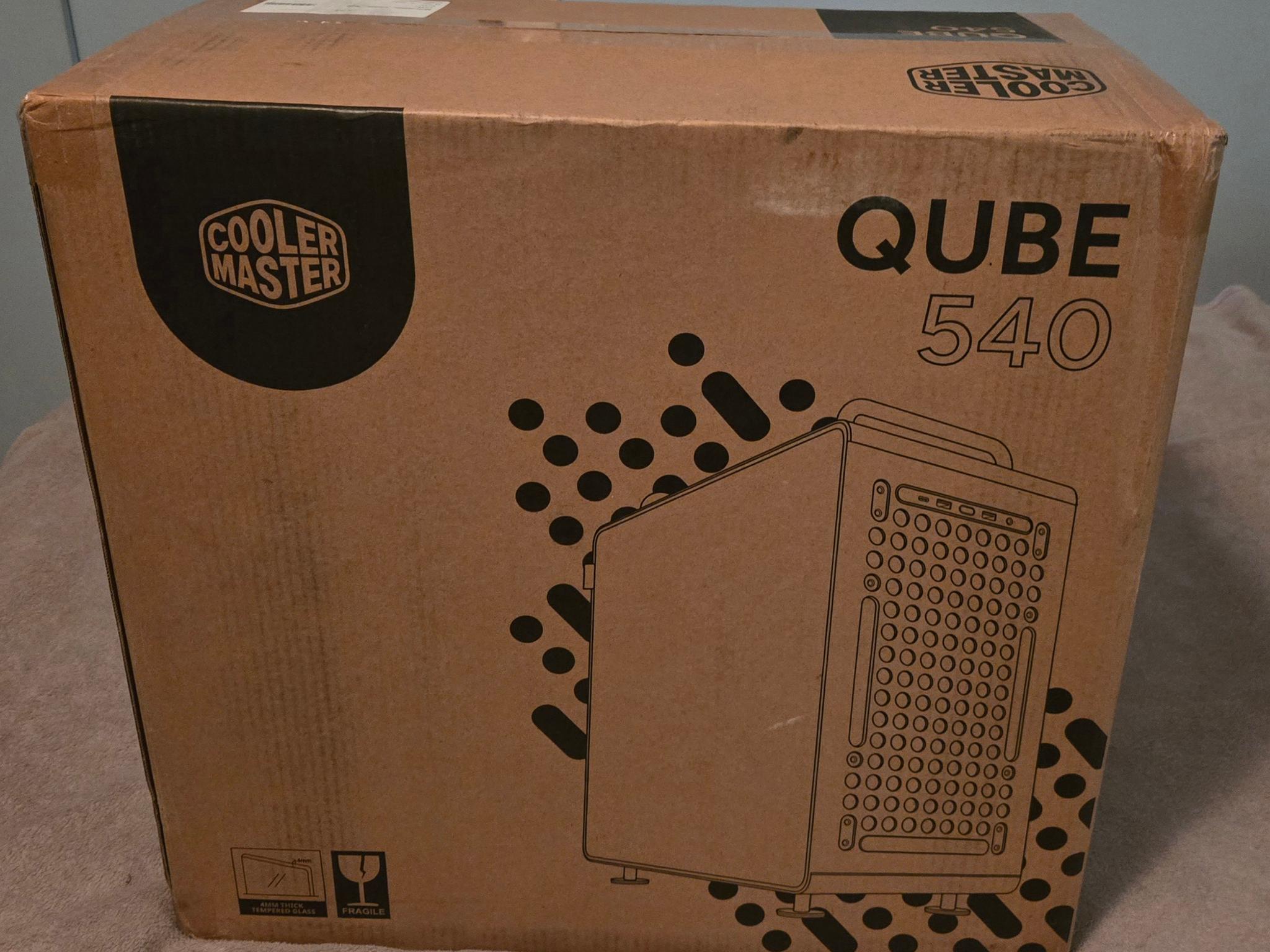 Cooler Masters QUBE 540 Moonstone Brand New