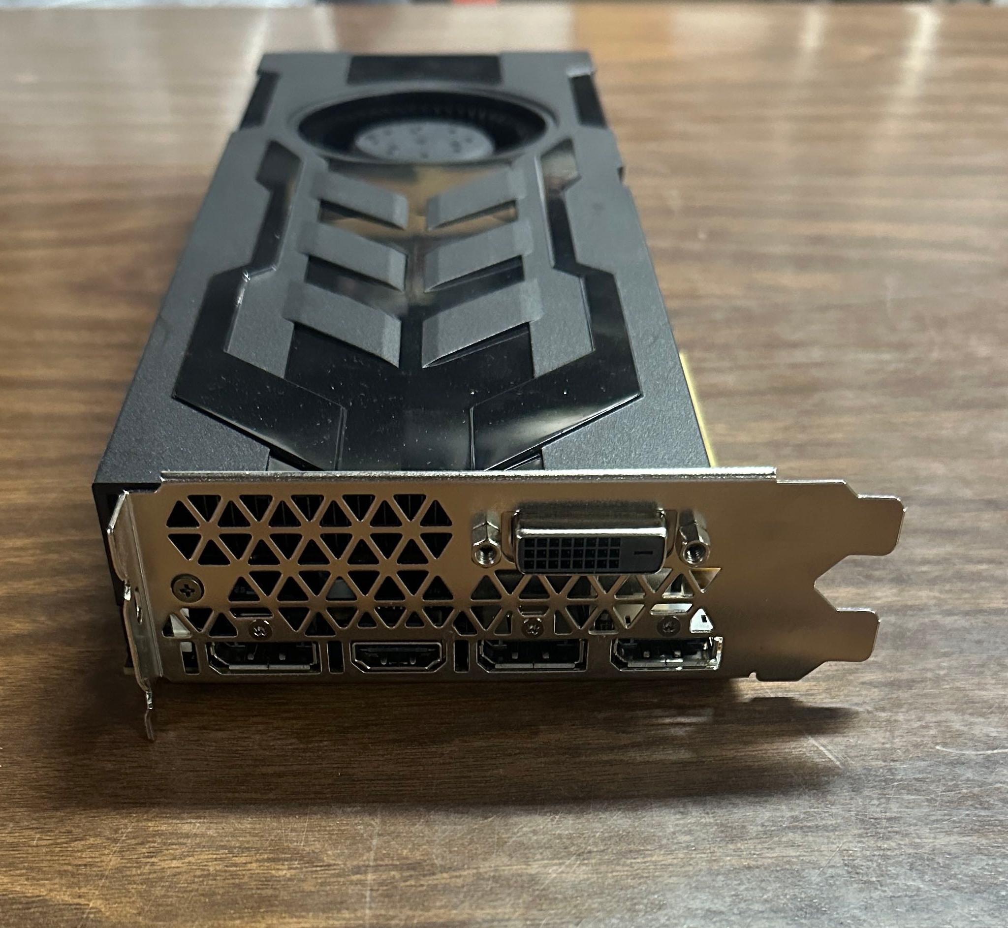 HP Nvidia Geforce GTX 1070 8GB Graphics Card FOR PARTS NON WORKING