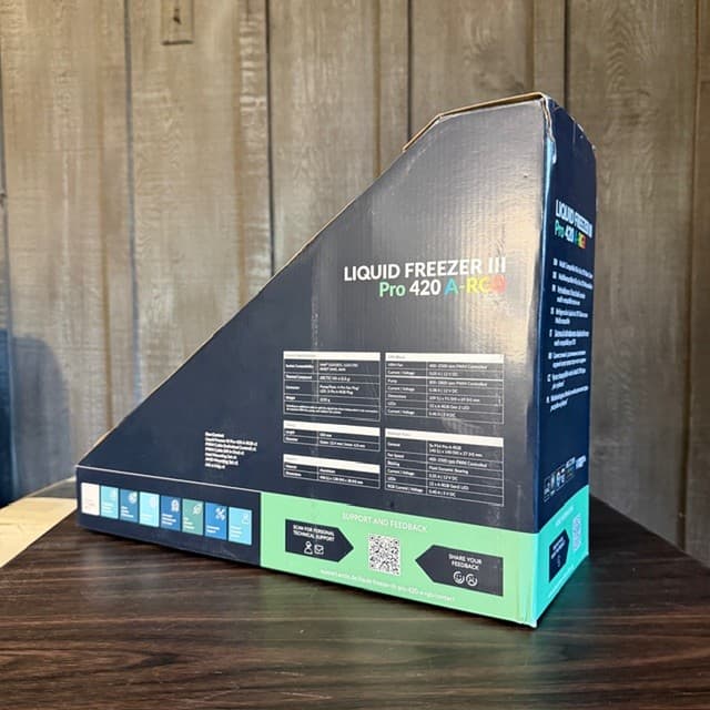 BNIB ARCTIC Liquid Freezer III Pro 420 A-RGB (Black) - AIO CPU Cooler