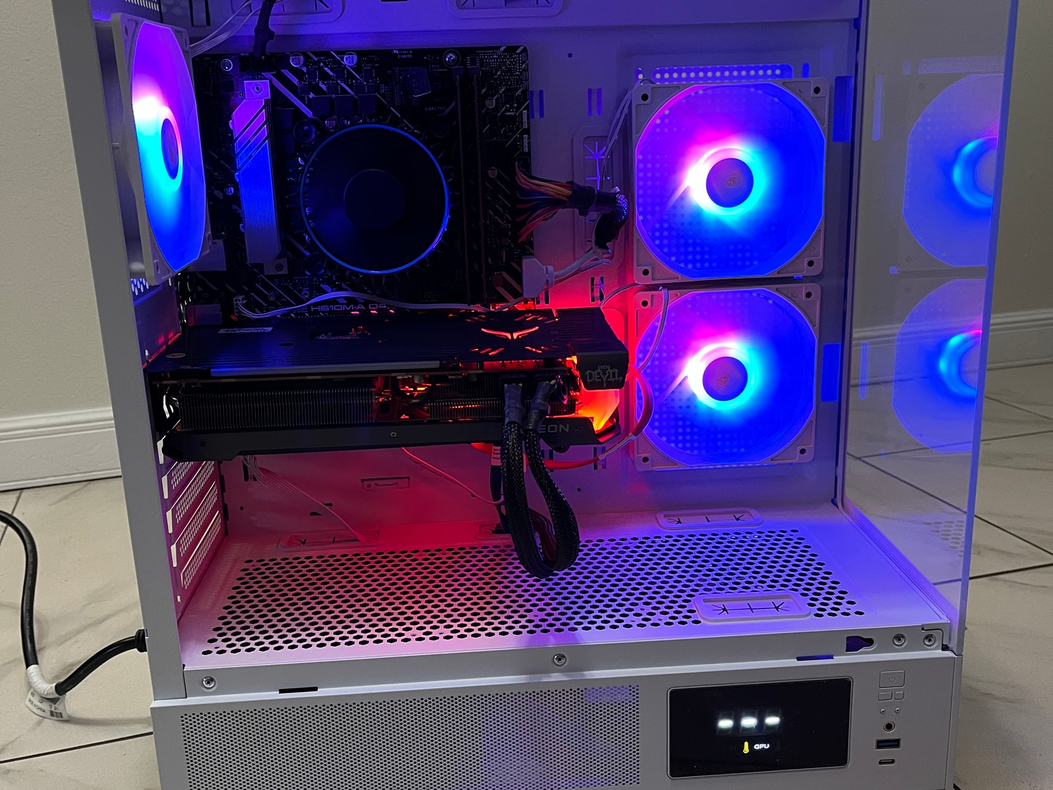 AMD RX 6600 XT, Intel Core i3-12100, 16GB RAM, 4.2 TB Storage, High FPS Gaming PC w/ Wi-Fi & BT