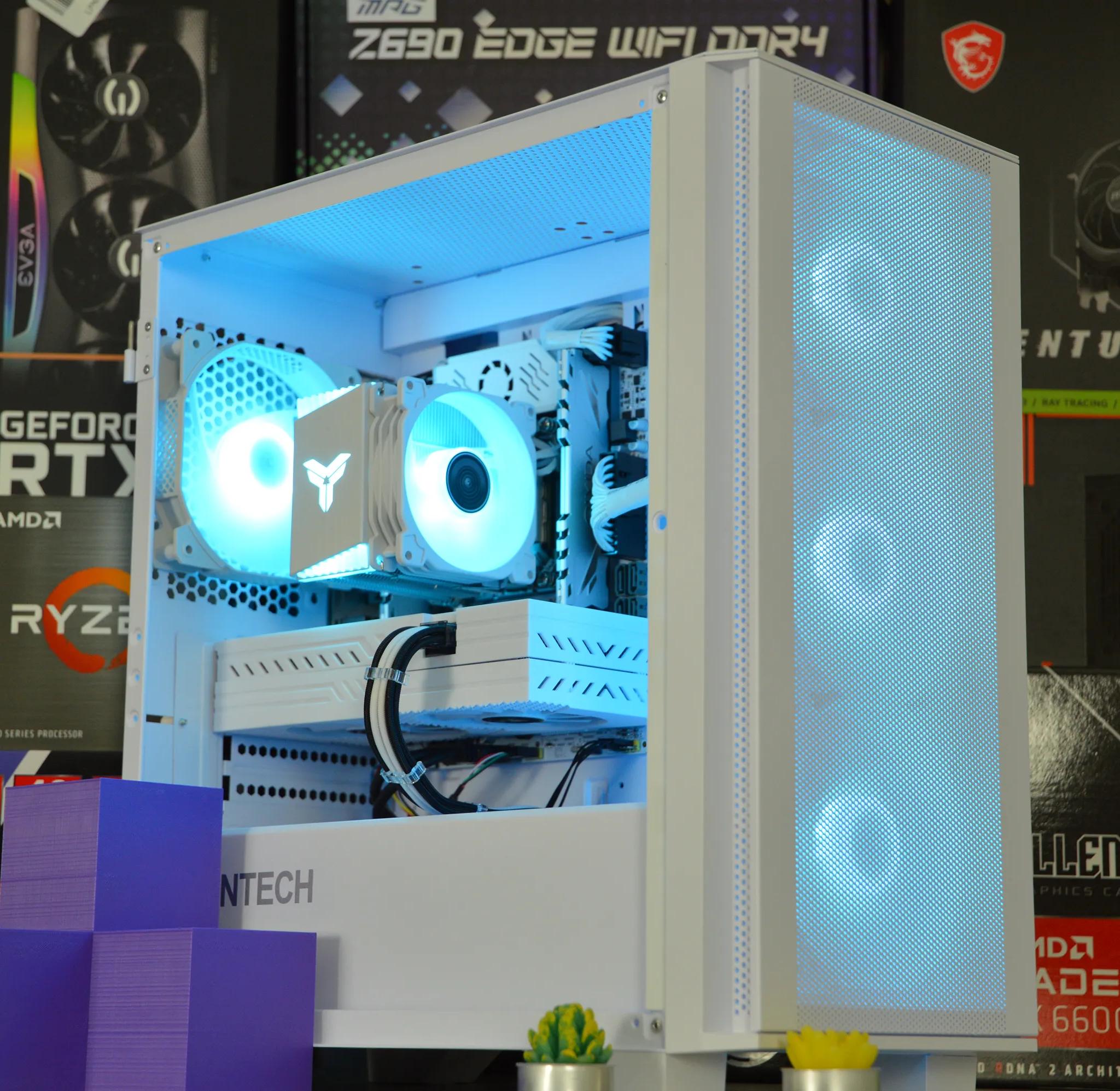⚪⚪| RX 580 8GB | INTEL XEON E5 2670 V3 | 16GB DDR4 RAM | 1TB NVME SSD | White-Out 2.0 |