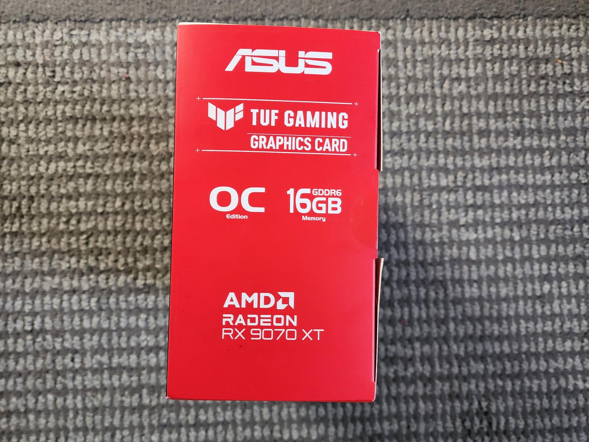 ASUS TUF Radeon RX 9070 XT OC
