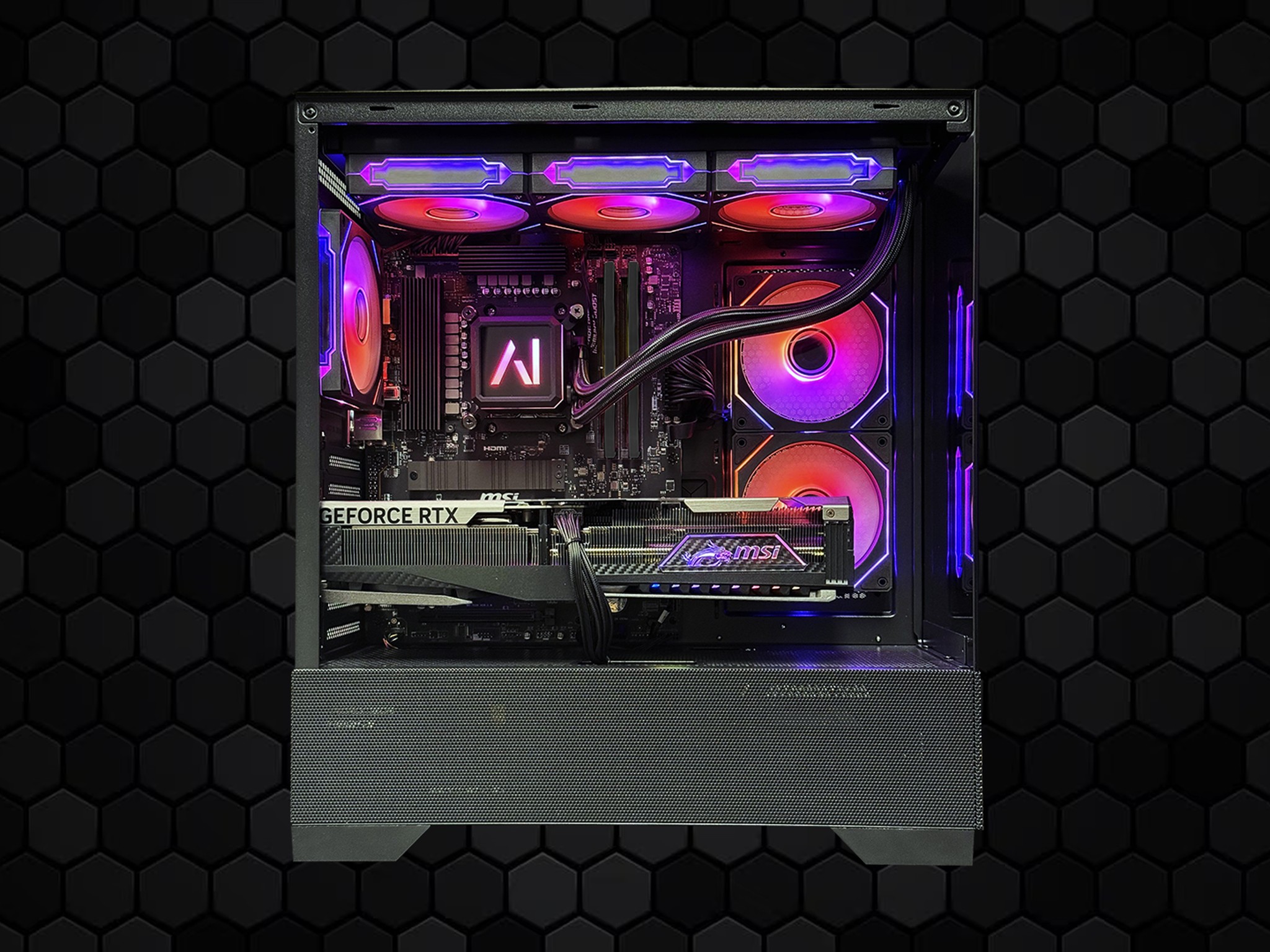RTX 5080 | i7-12700KF | 2TB SSD | 32GB DDR5 | 850W Gold PSU | ARGB Fans | AI Ultra 50 Pro Lite V2